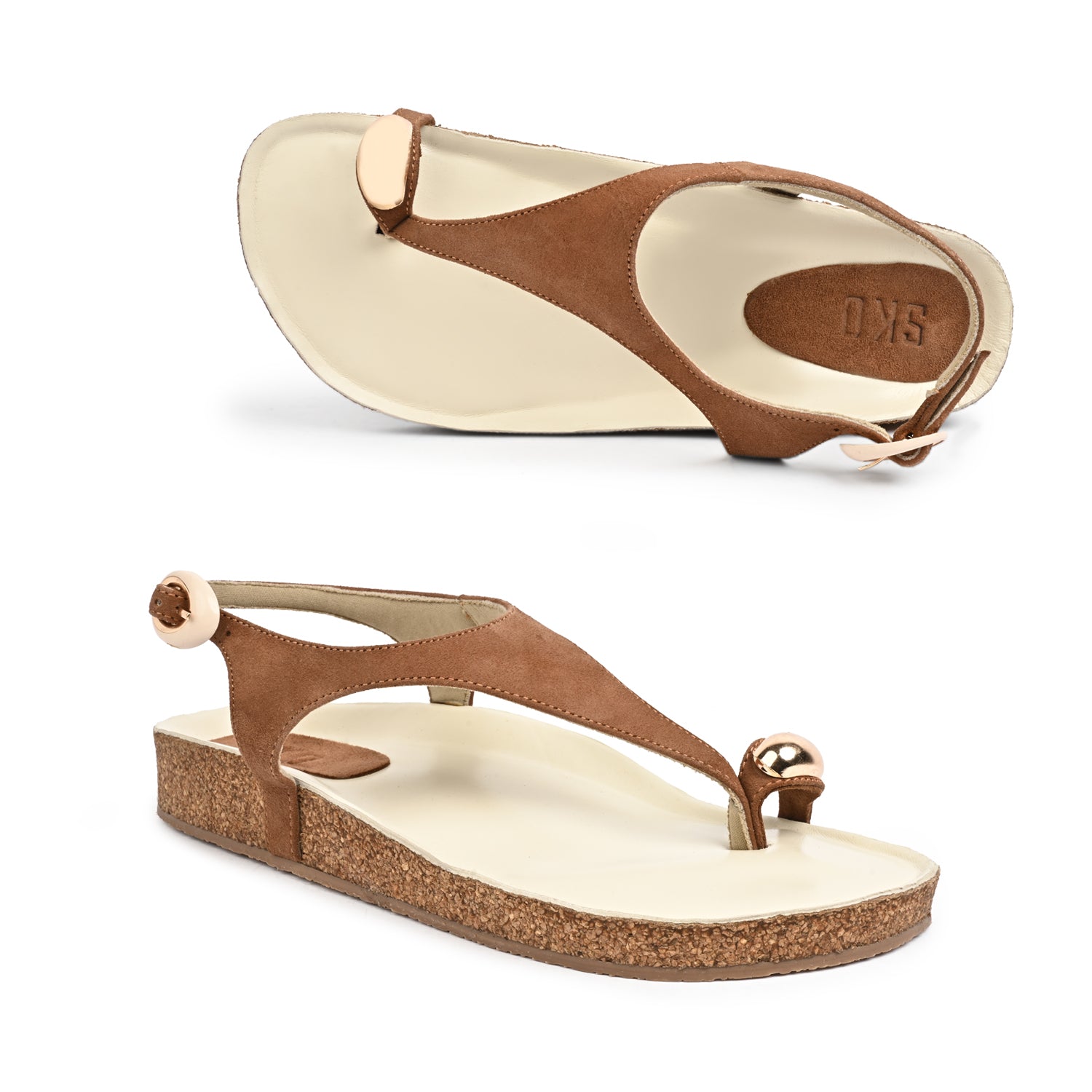 Toledo in Camel Flats For Women