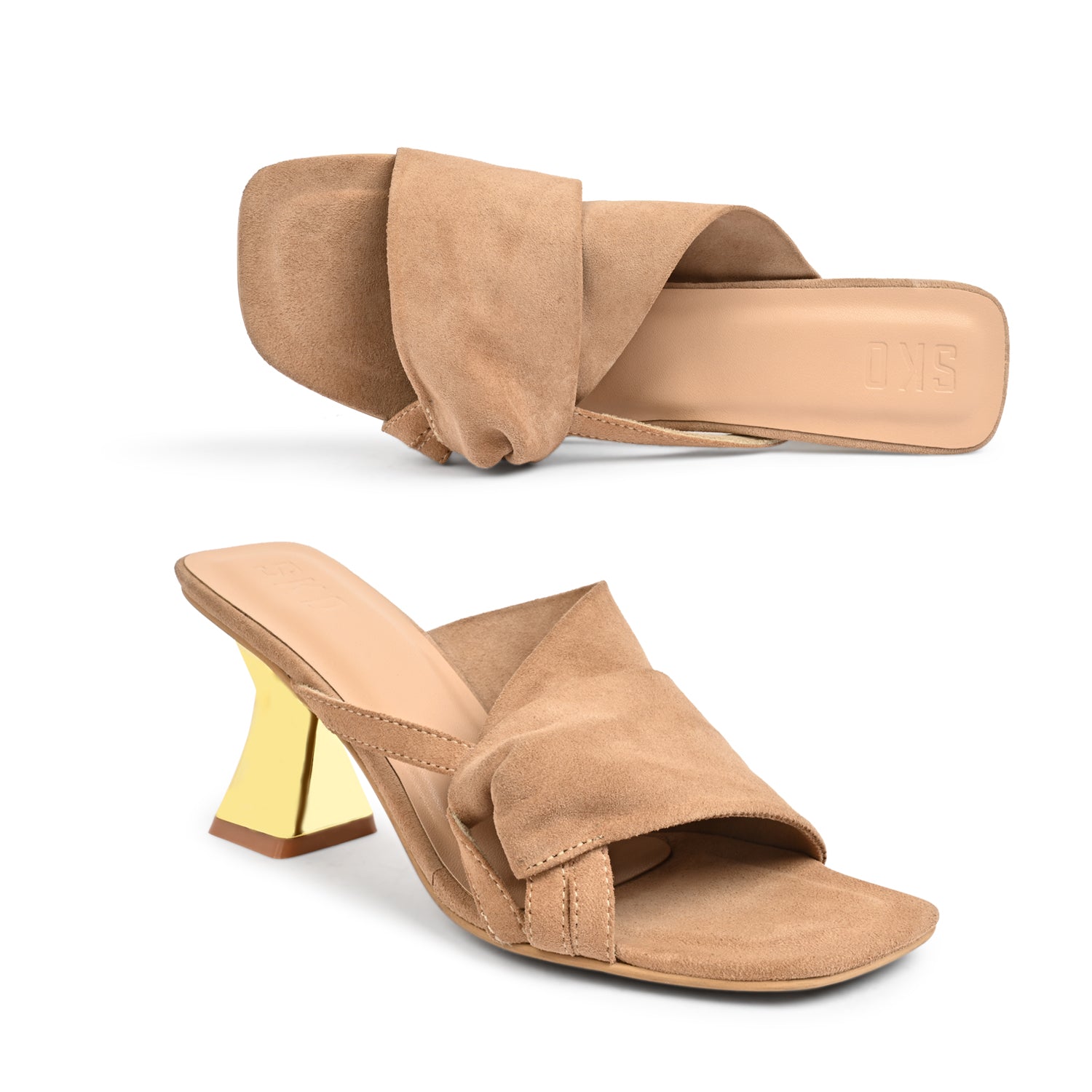 Bella in Camel Heels for Women