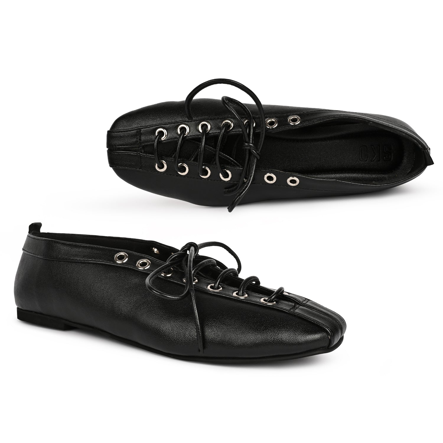 Eli Black Loafers For Women