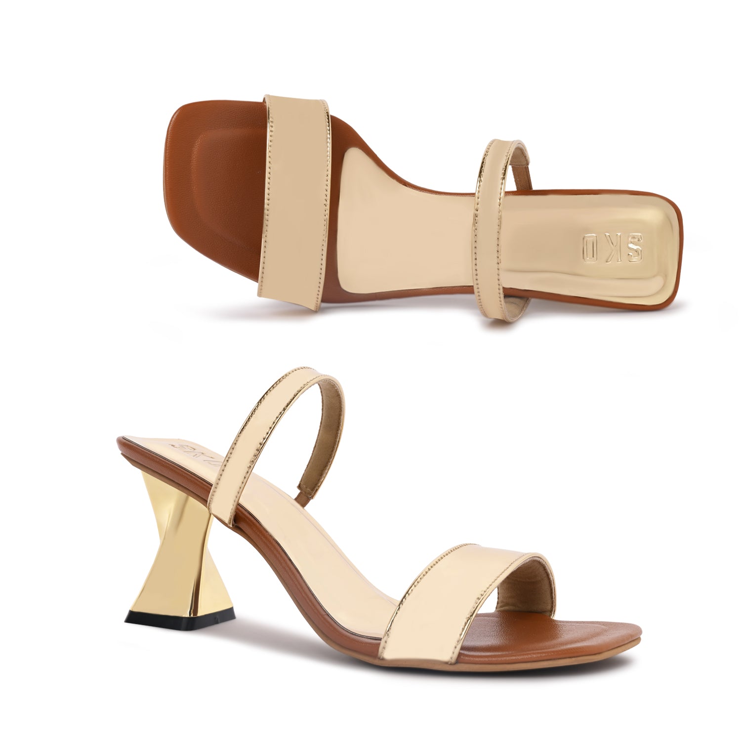 Jo in Metallic Gold For Women