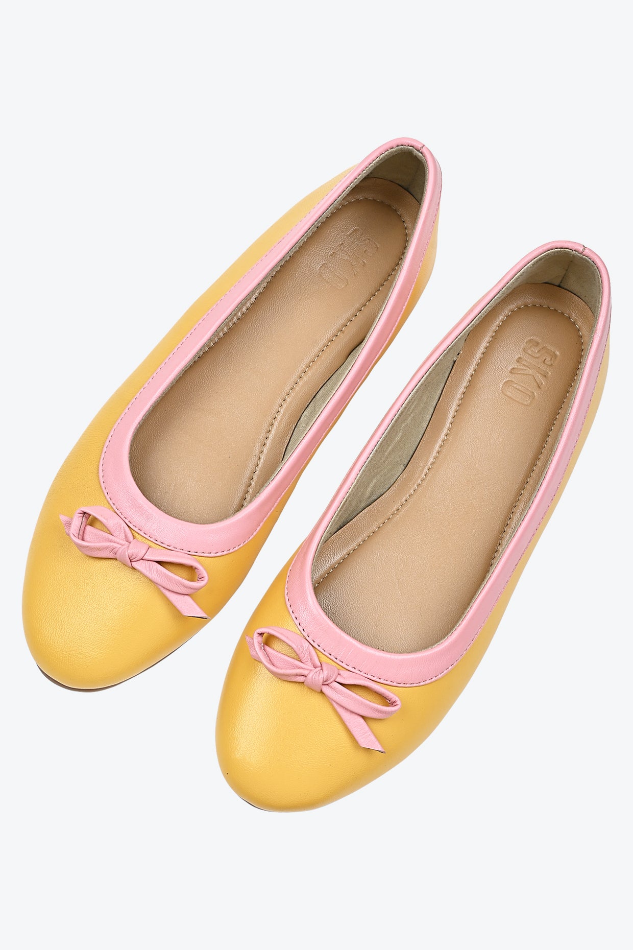 Yellow and Pink Ballerina