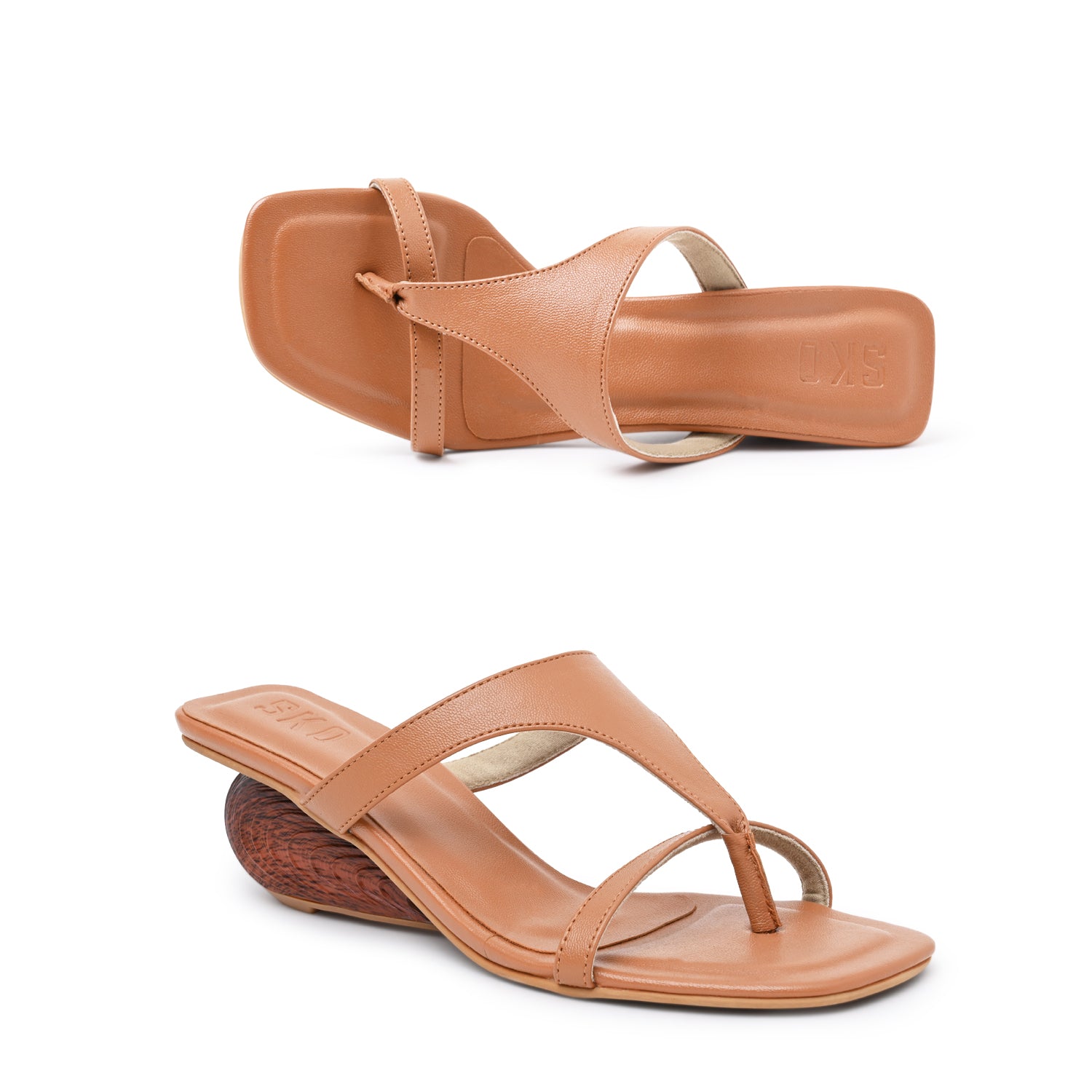 Sicily Heels in Tan For Women