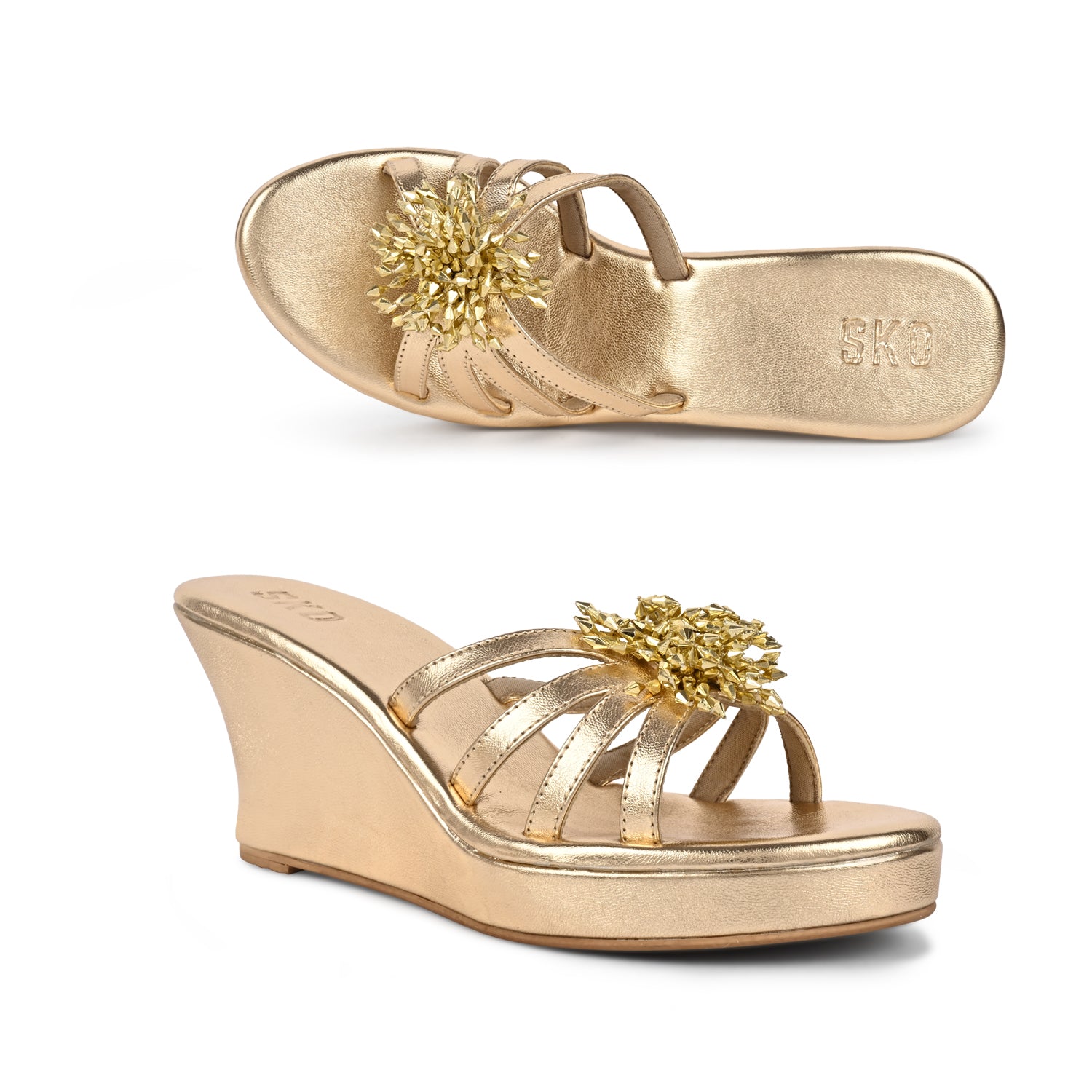 SanaX Gold Wedges
