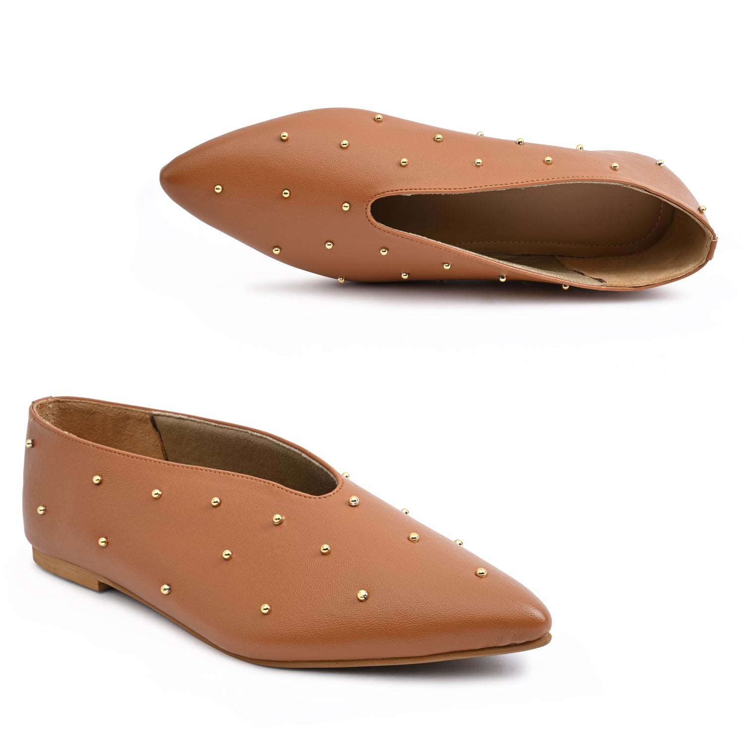 Ashley Tan Loafers For Women