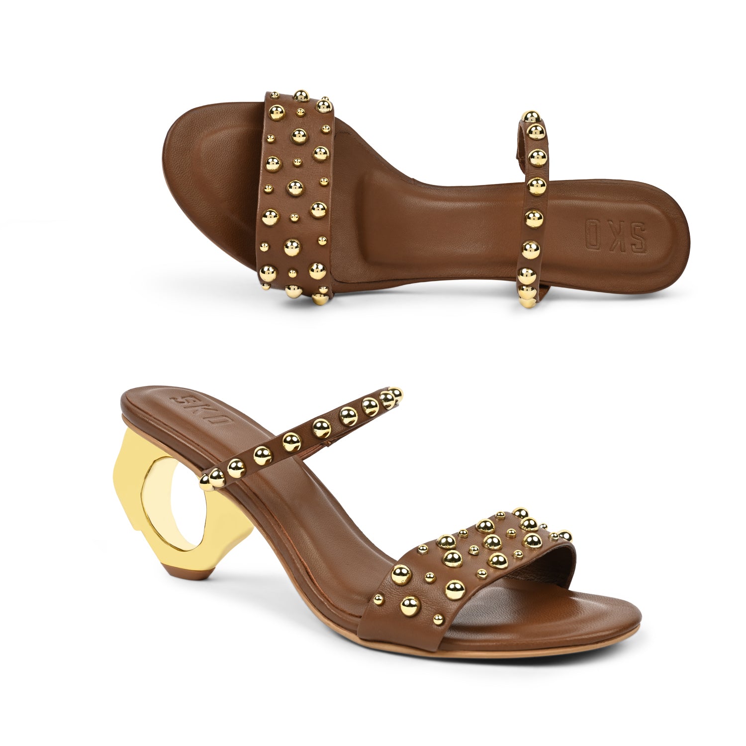 Kat in Tan Heels for Women