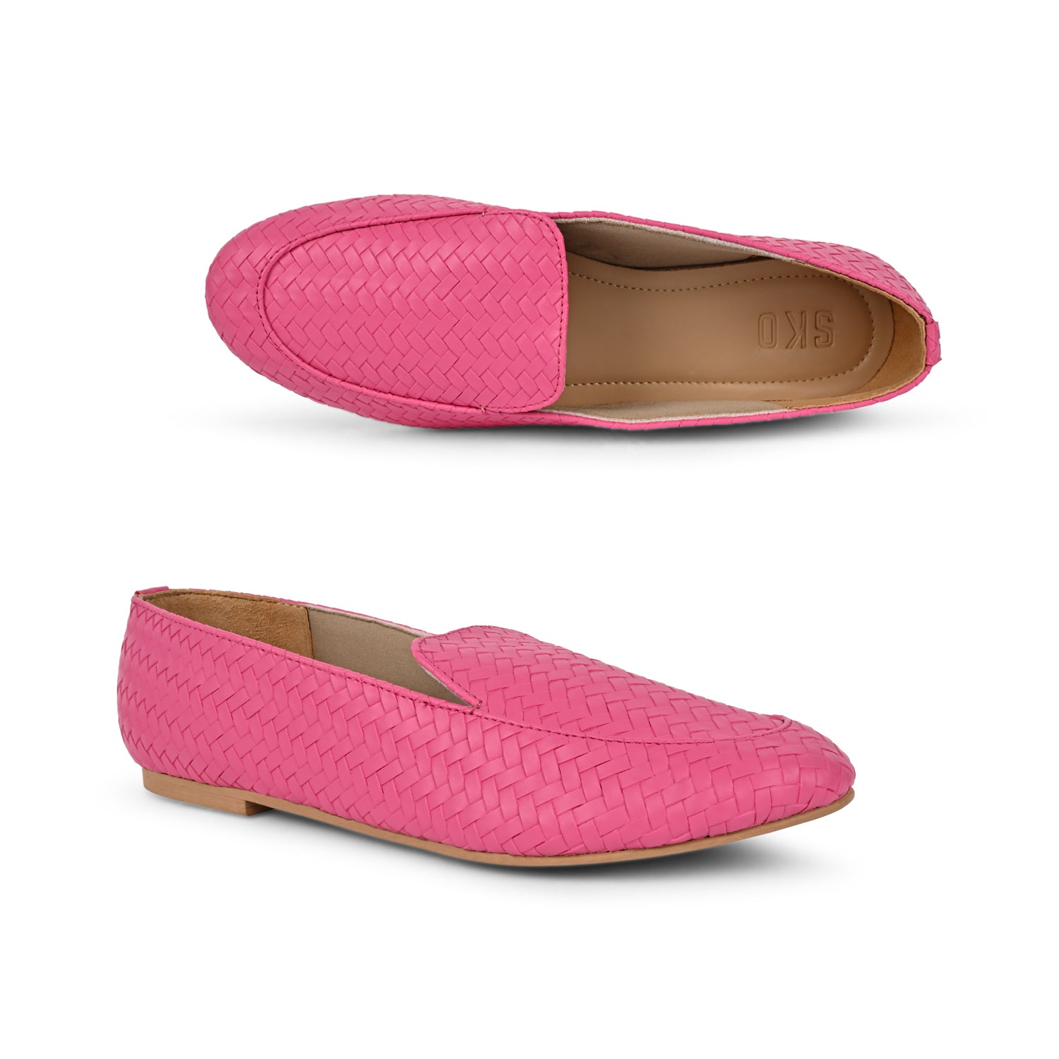 Olivia Pink Loafers