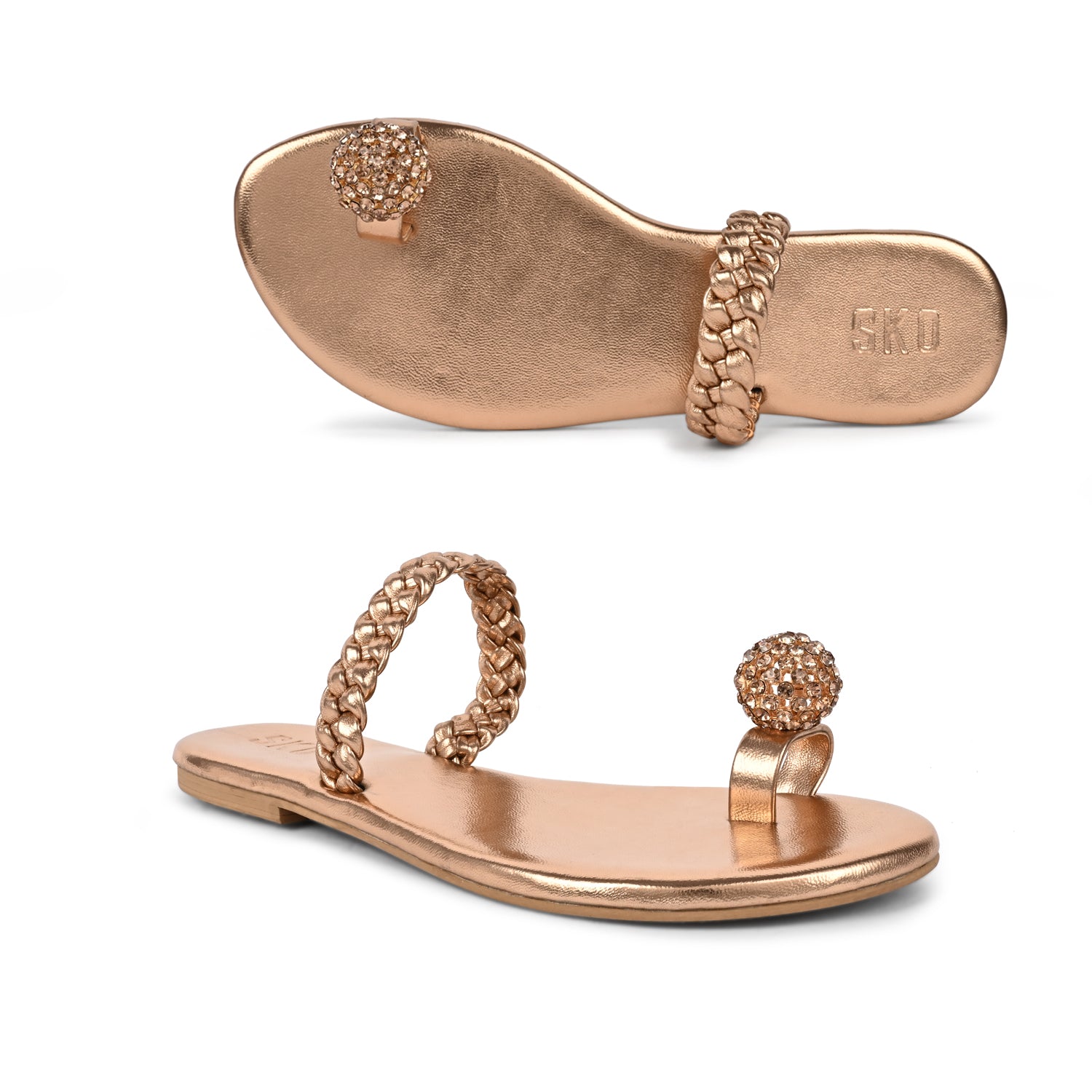 KimberlyX Rose Gold Flats