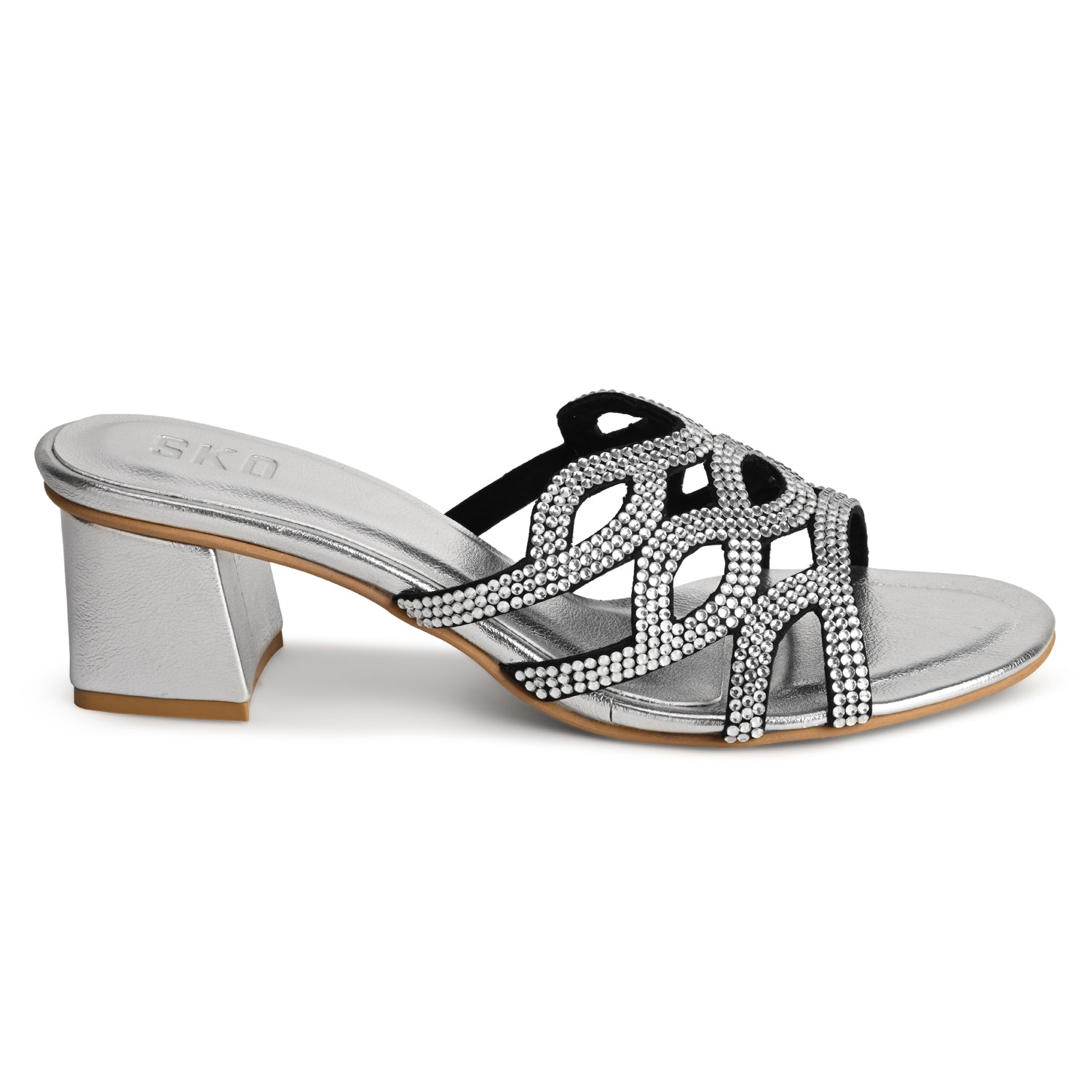 Catherine Silver Heels For Women