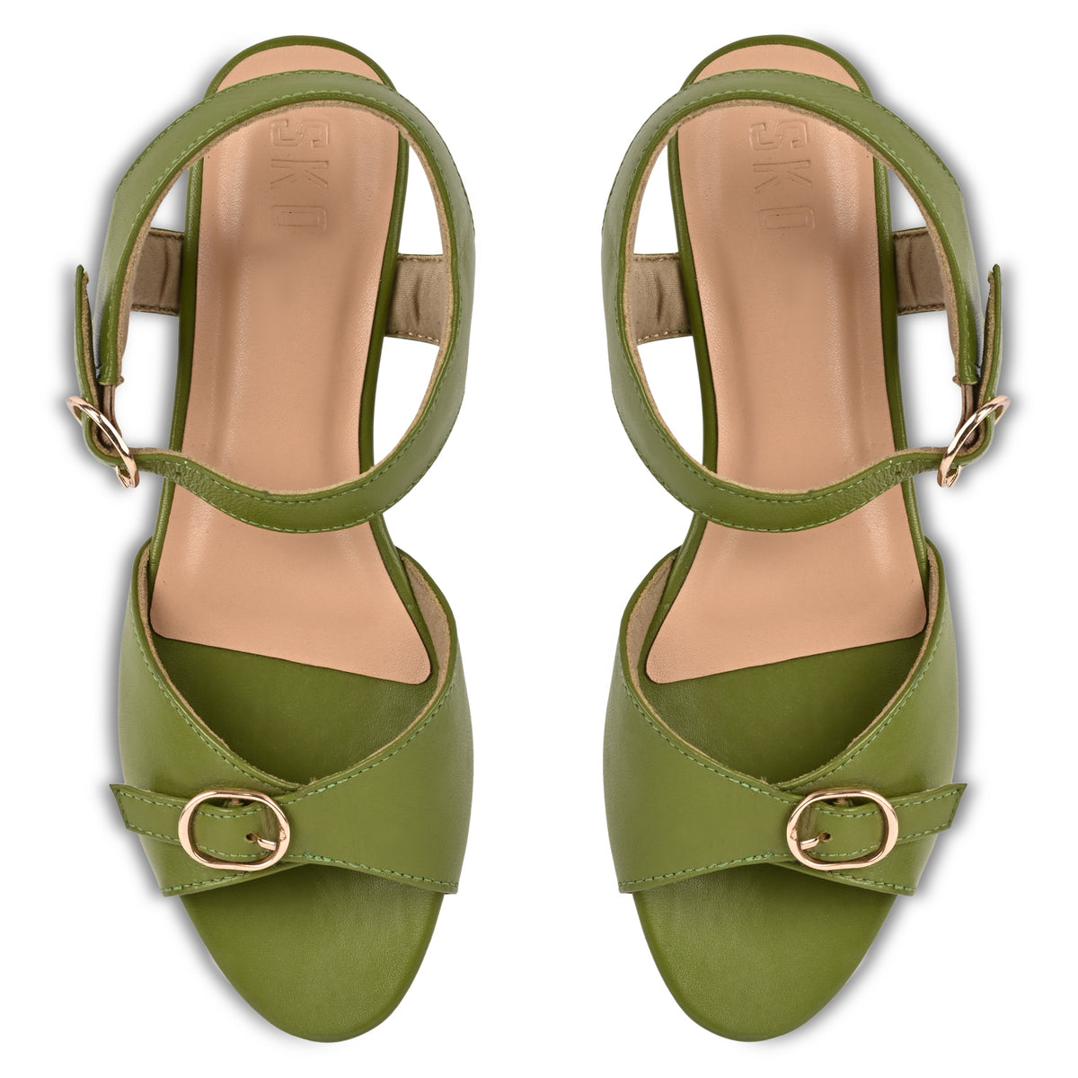 Jaen Green Flats