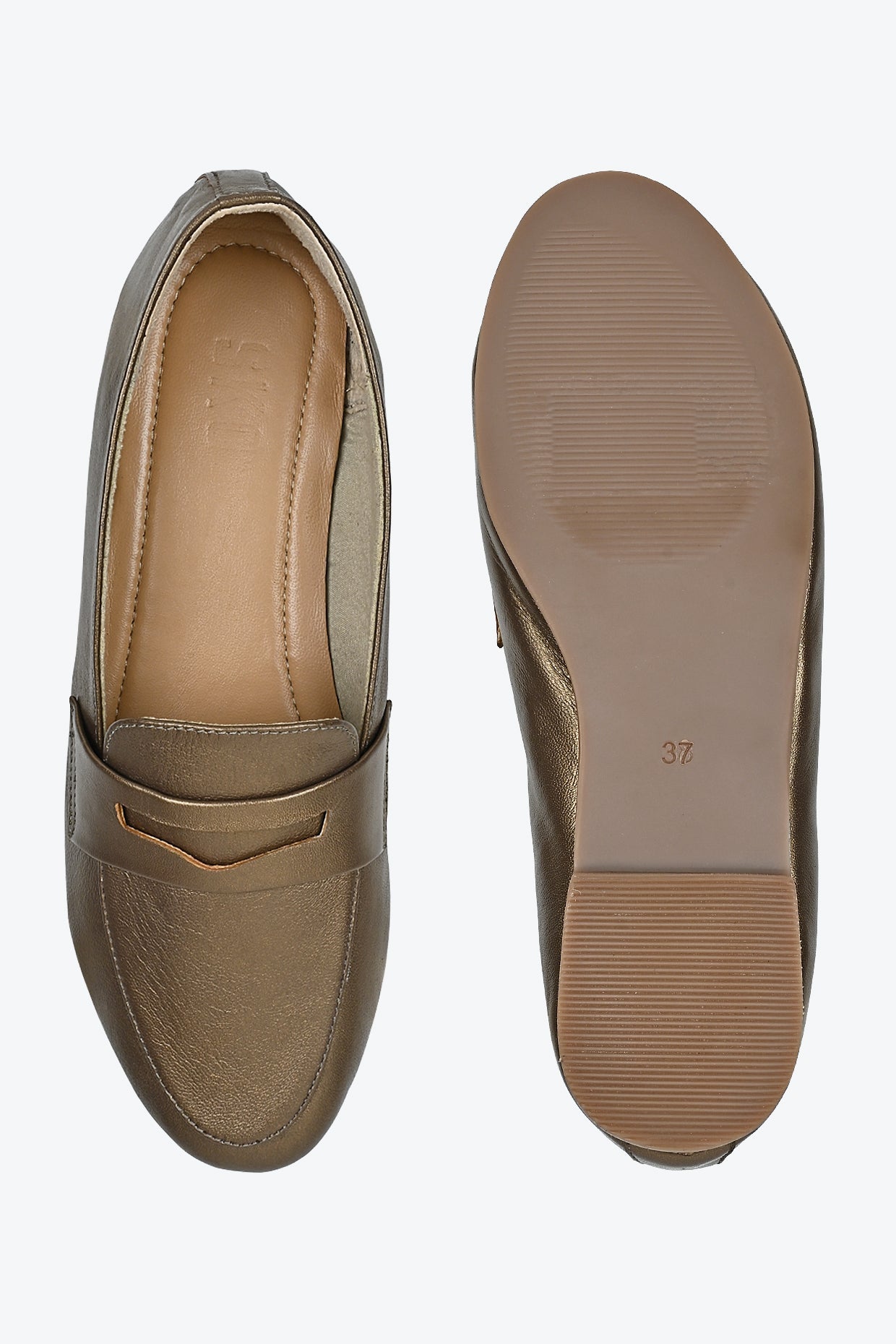 Kate Loafers in Dark Bronze
