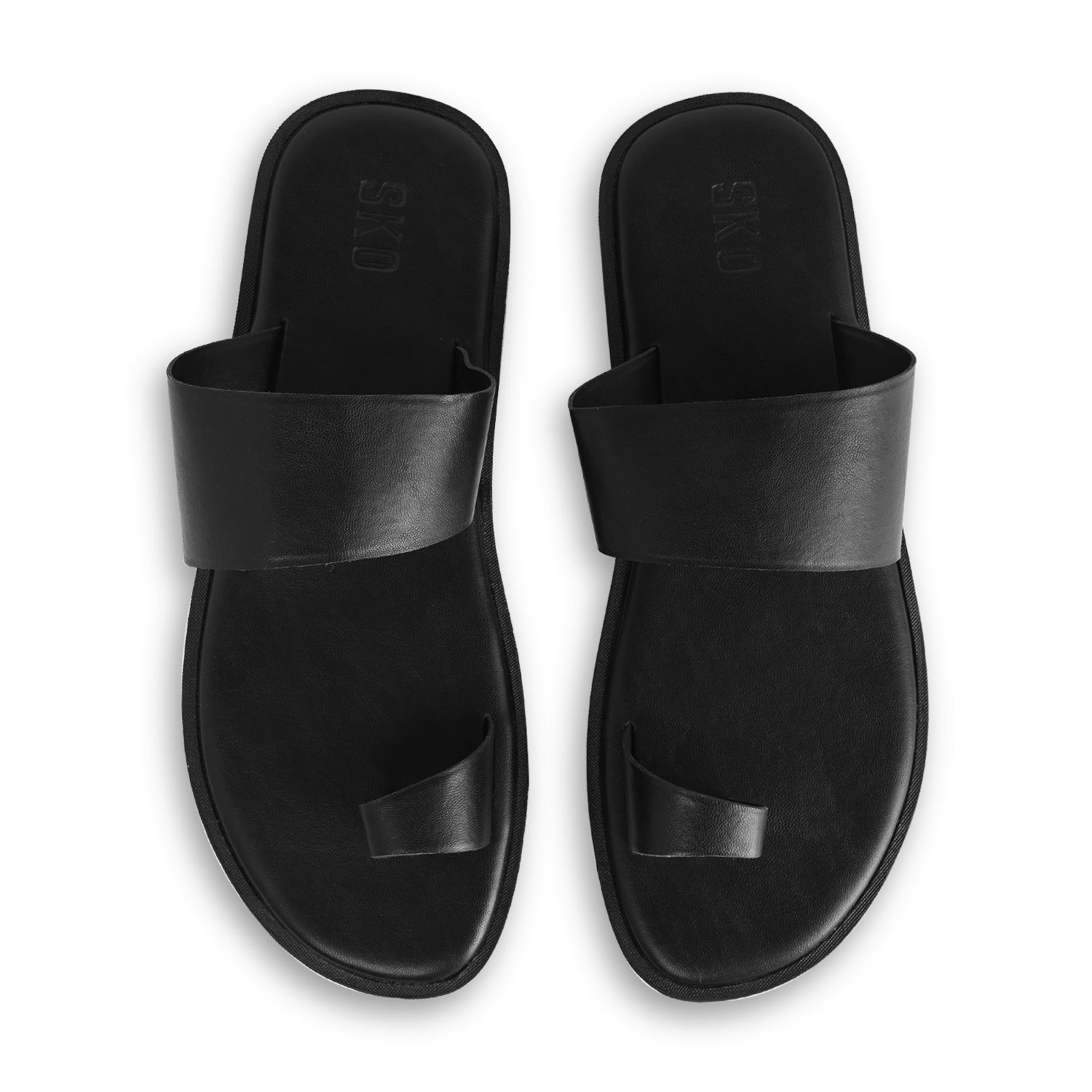 Capri Slippers For Men in Black