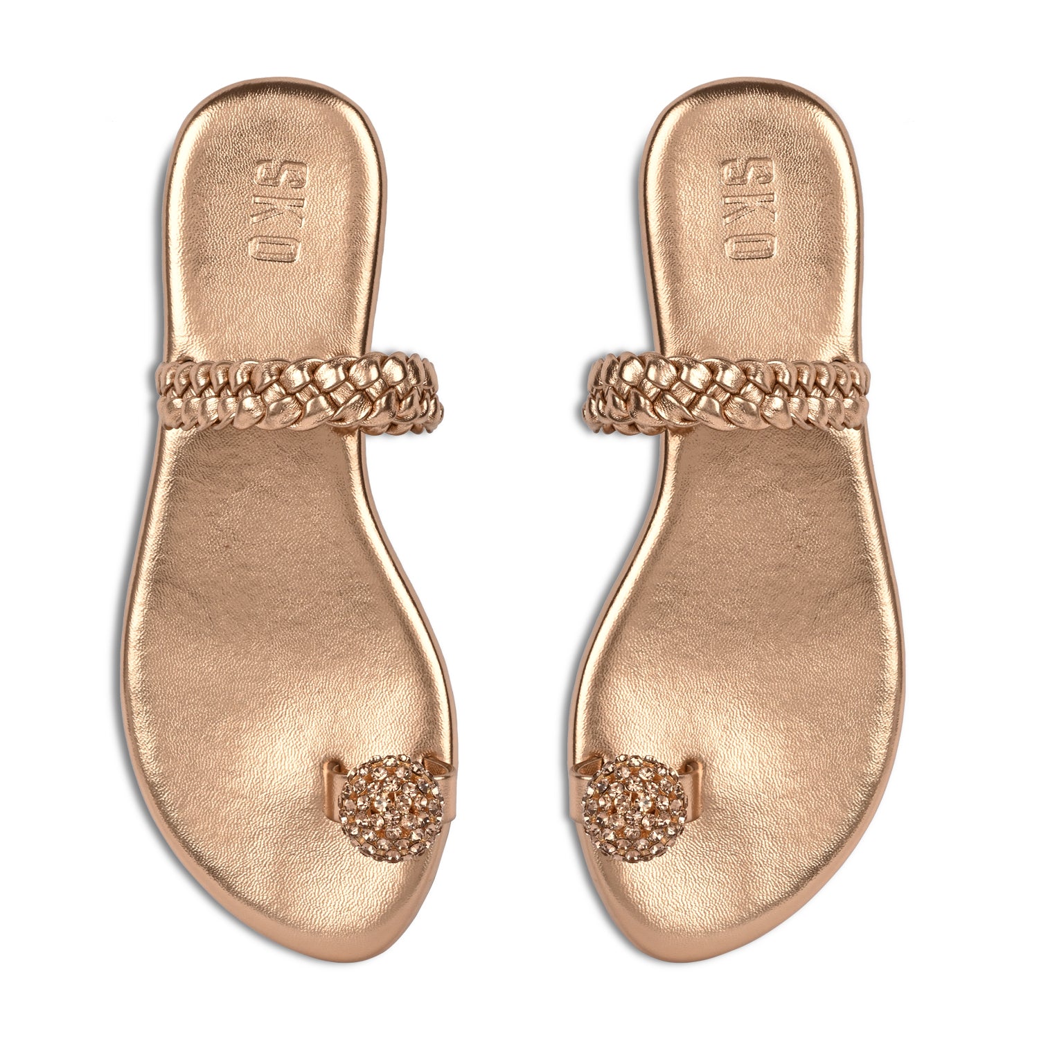 KimberlyX Rose Gold Flats