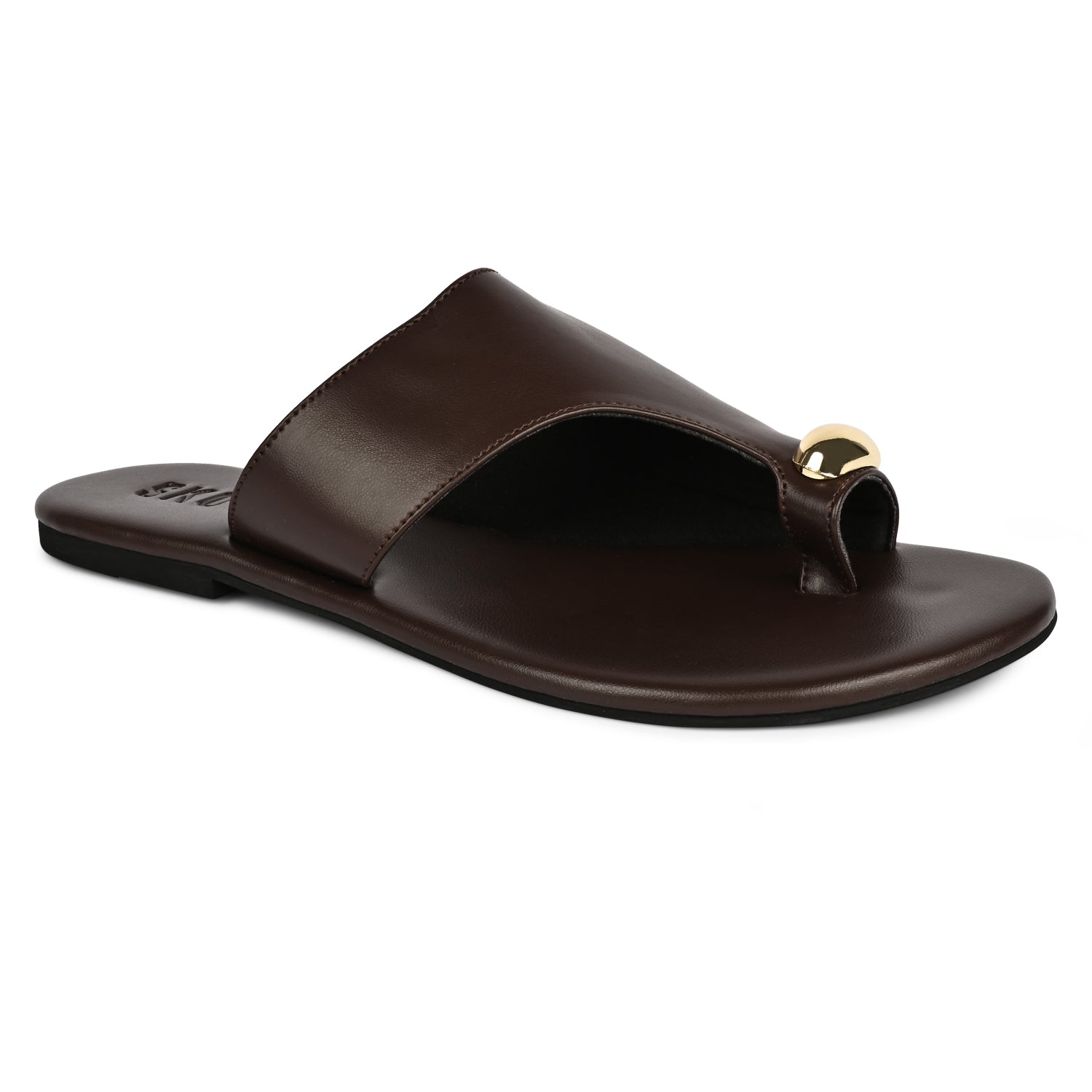 AmalfiO Brown Flat Sandals For Women