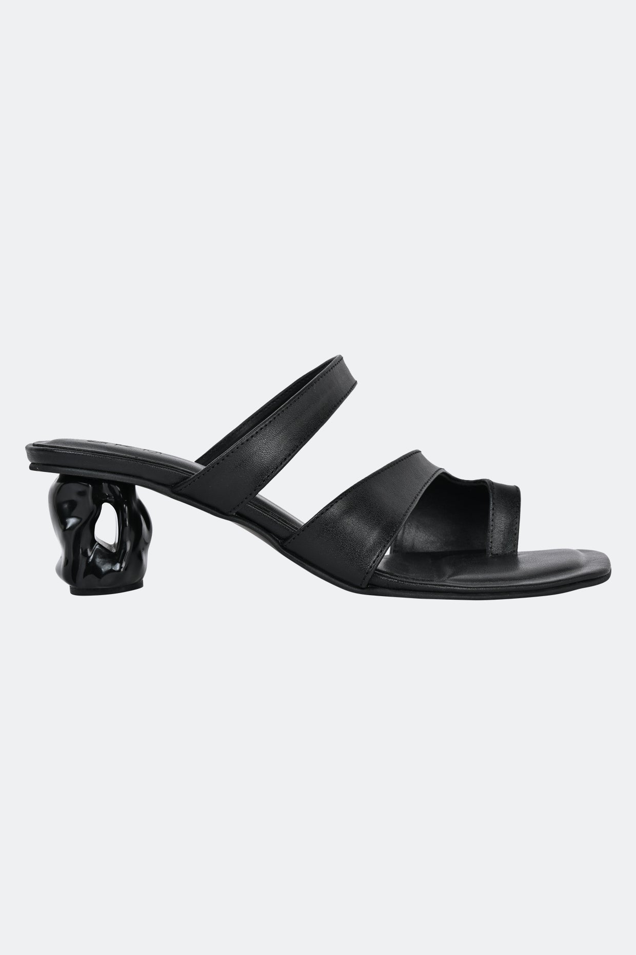 Amorphic Amalfi Black Heels For Women