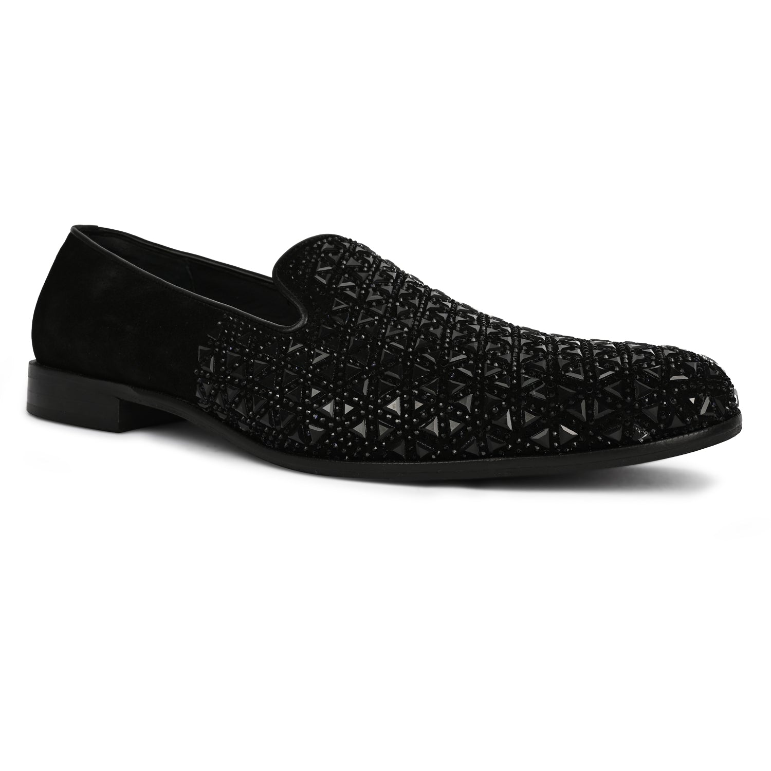 Matt Black Loafers For Men