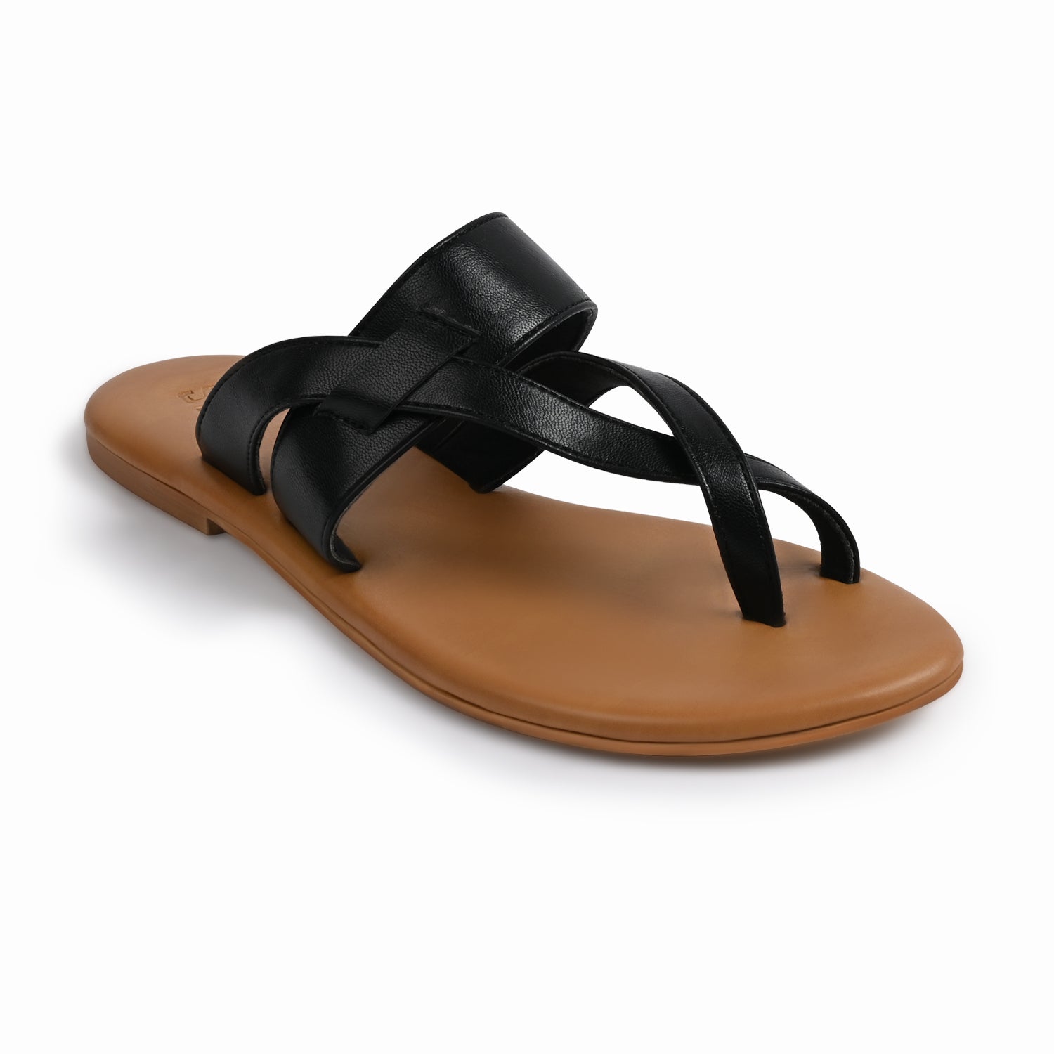 Genoa Flats in Black