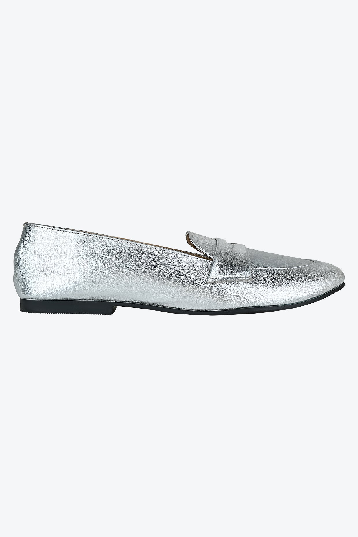 Kate Loafers in Silver