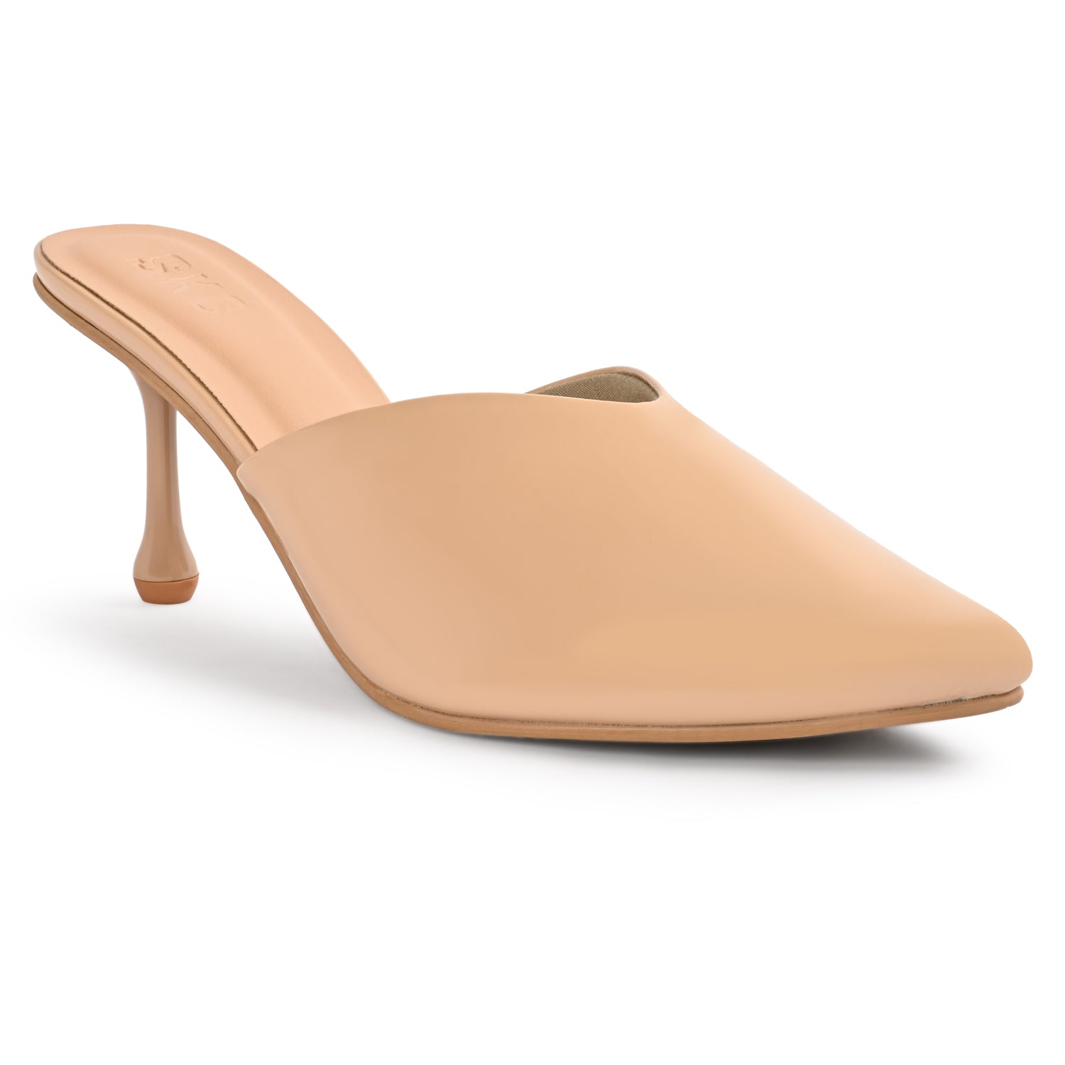 Laura in Beige Patent Heels for Women