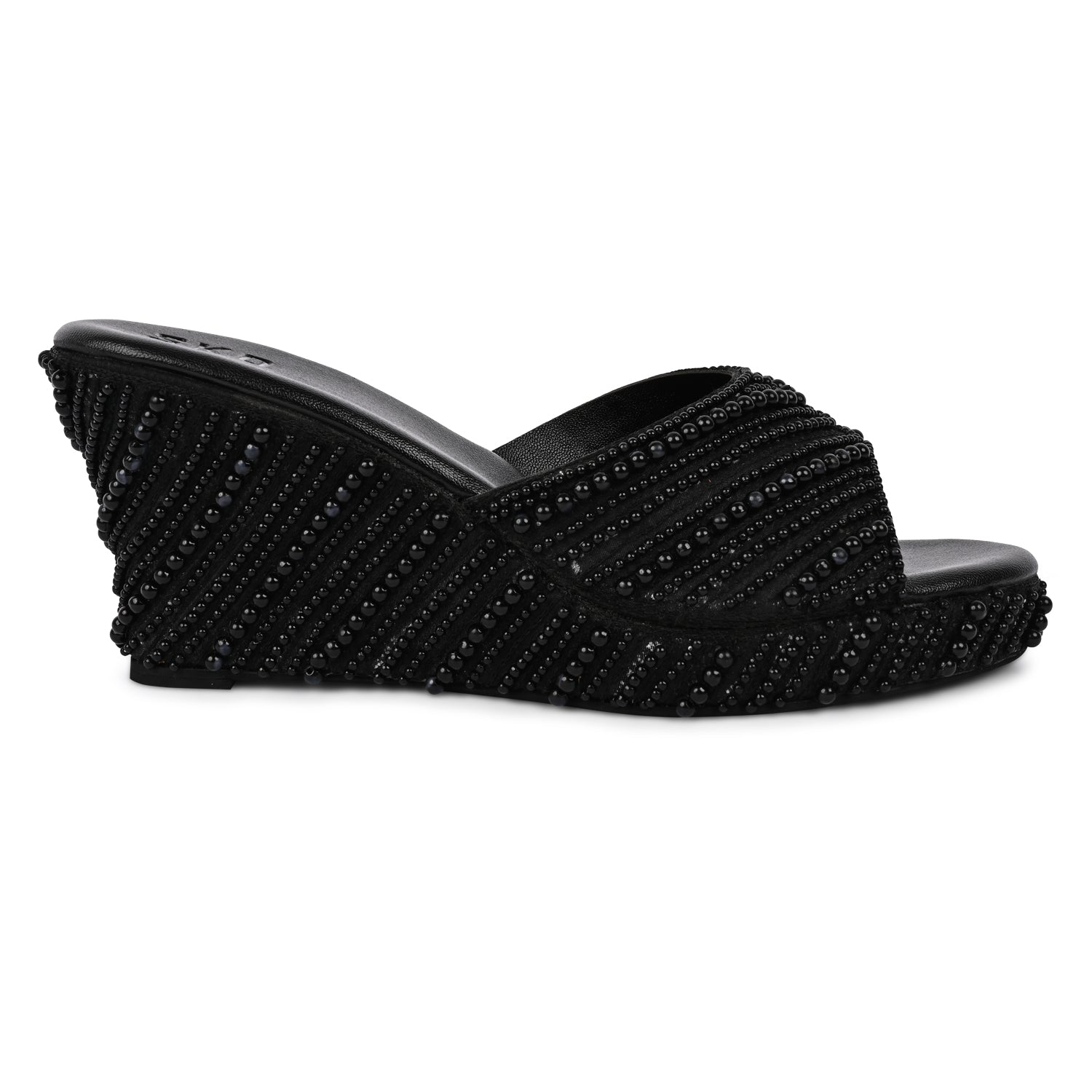 Merjen Black Wedges