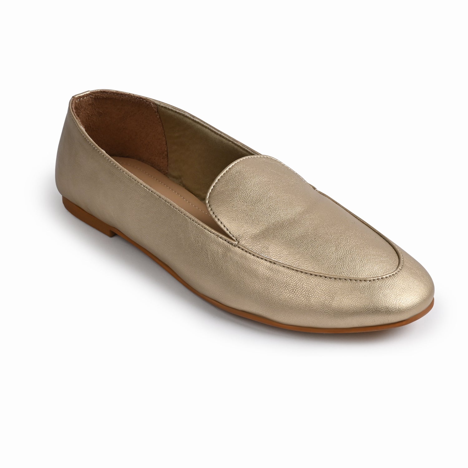Olivia Gold Loafer