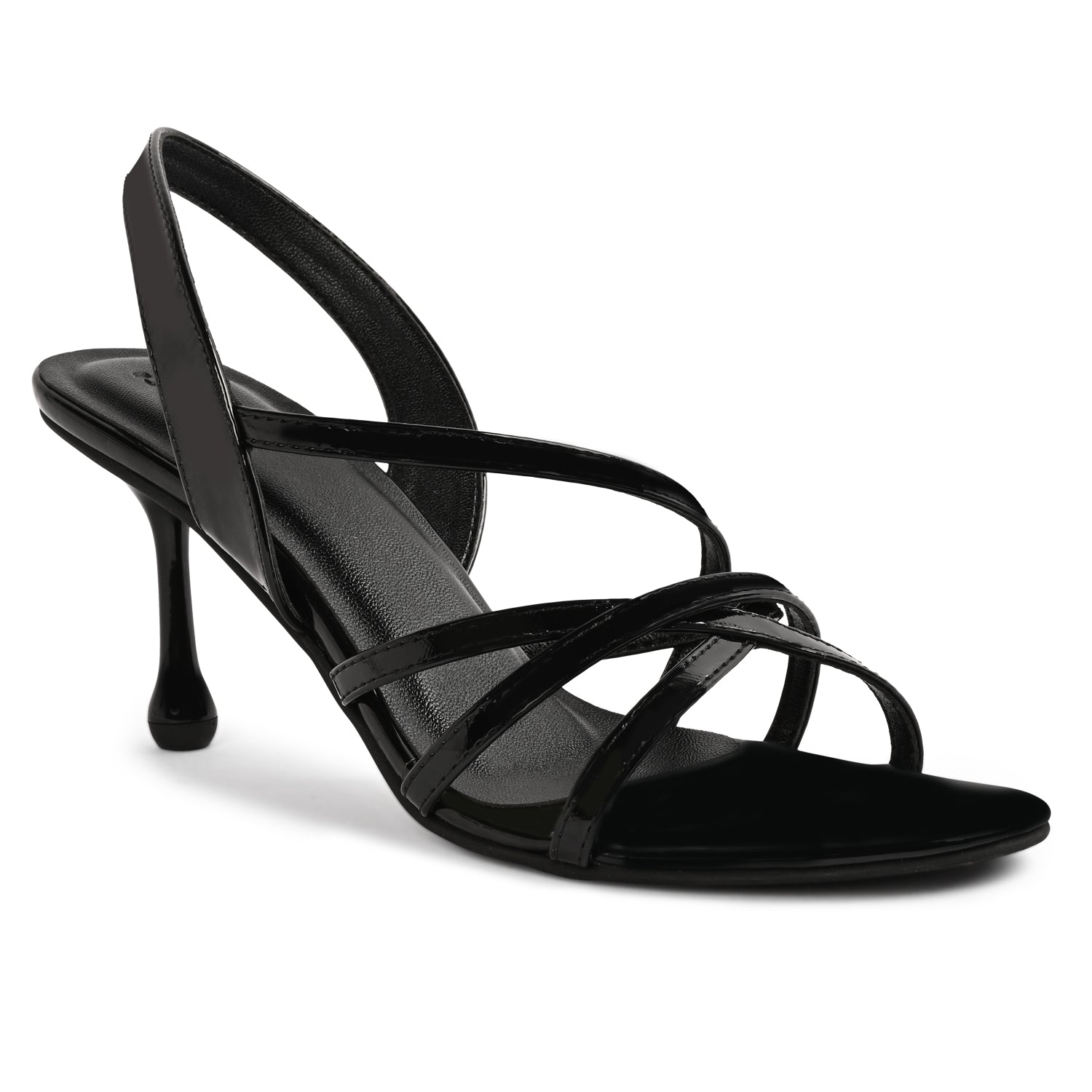 Kimi in Black Patent Heels for Women