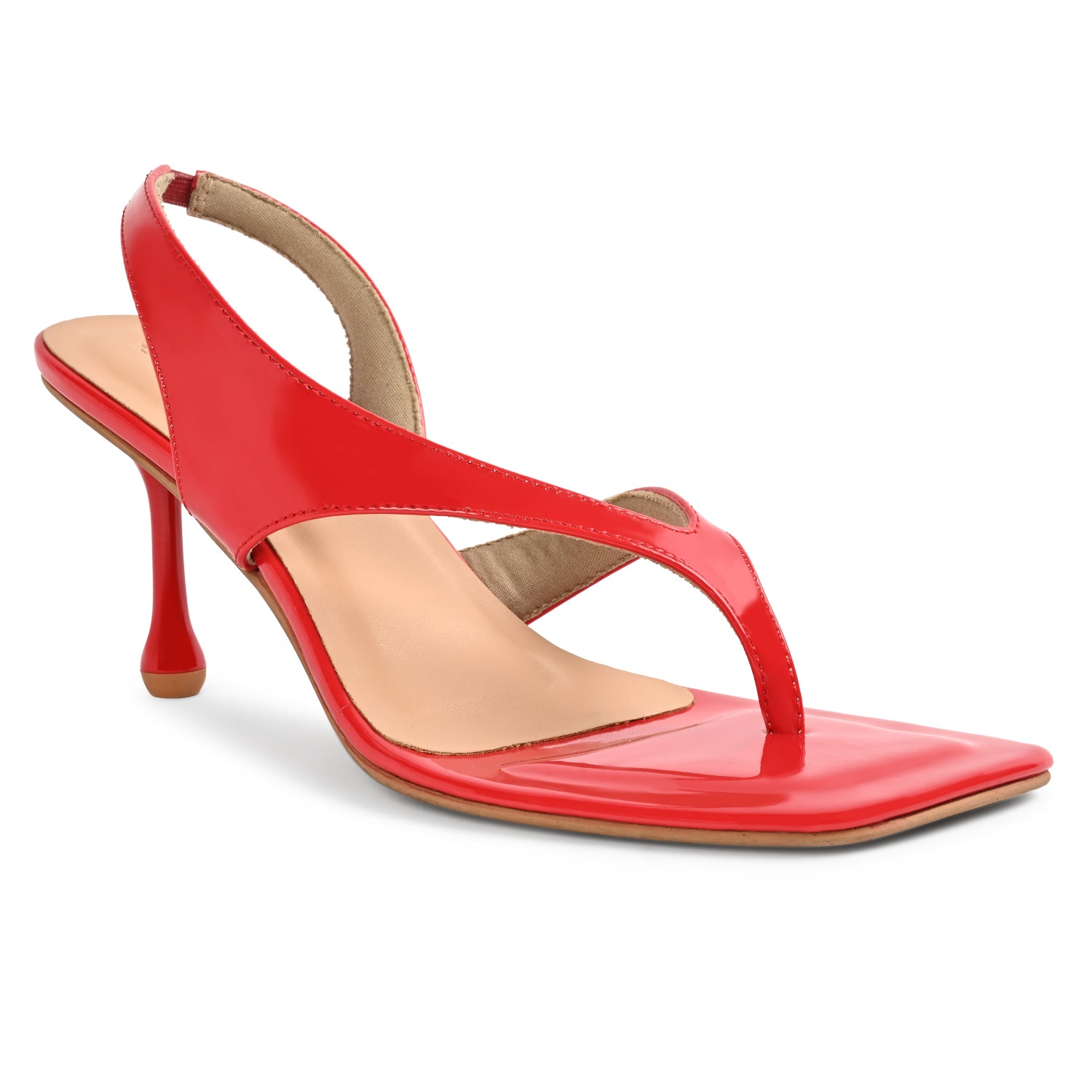 Rachel Red Patent Heels for Women
