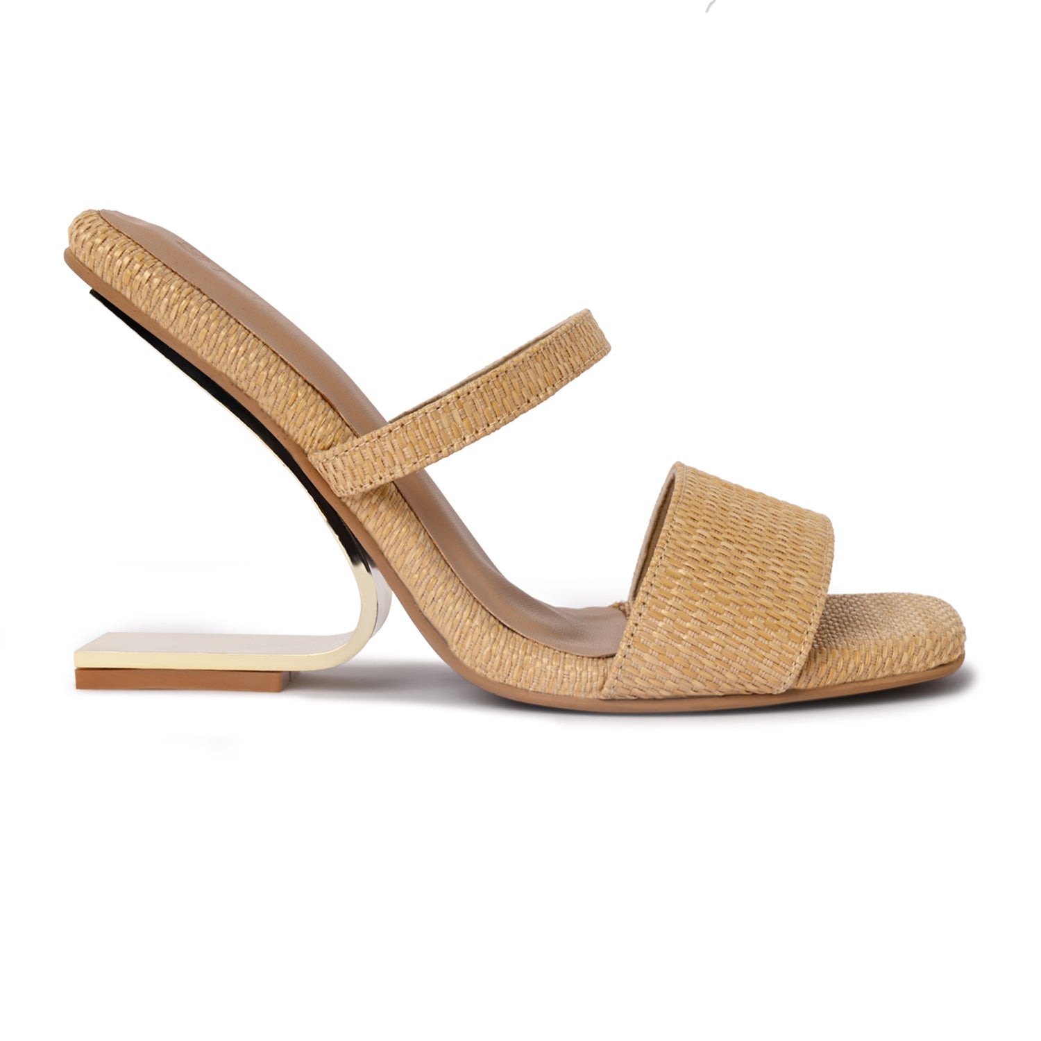 Fondi Raffia Heels For Women