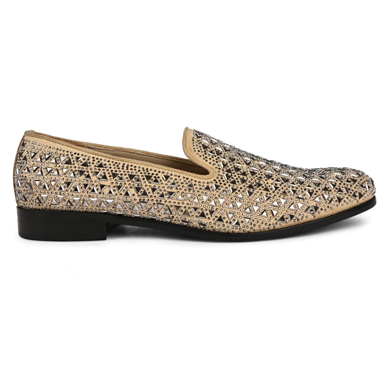 Mard Cream Loafers For Men
