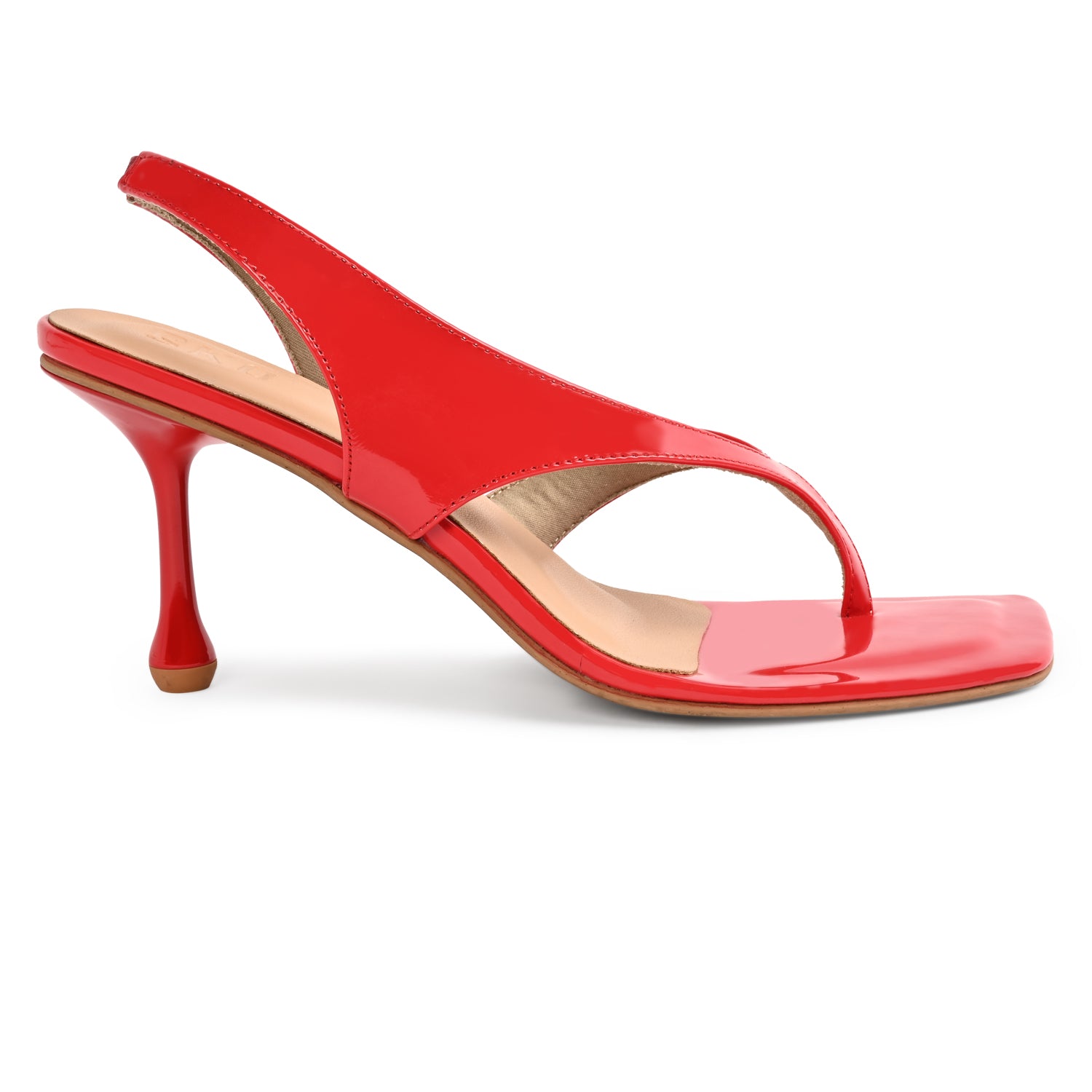 Rachel Red Patent Heels for Women