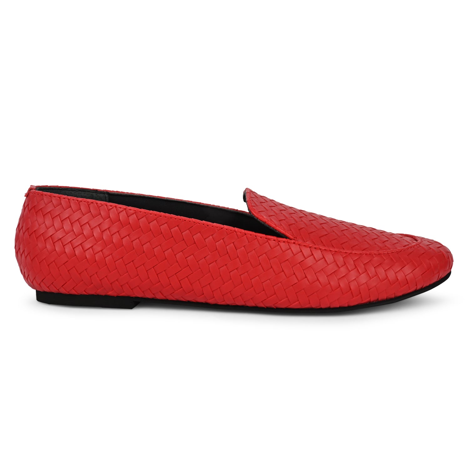 Olivia Red Loafers