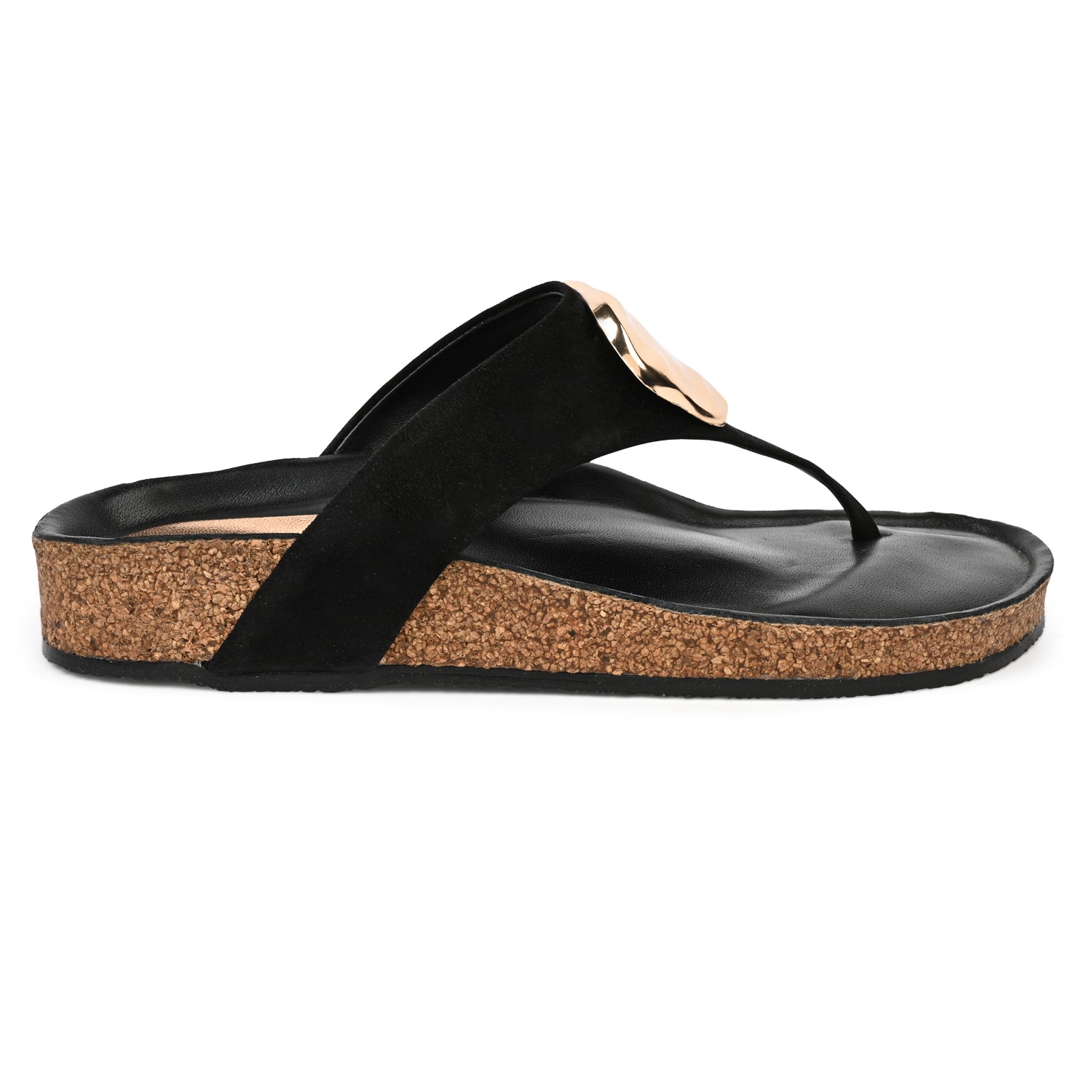 Valencia in Black Flats For Women