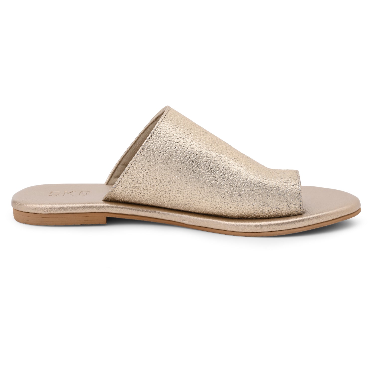 Amalfi in Gold Flats For Women