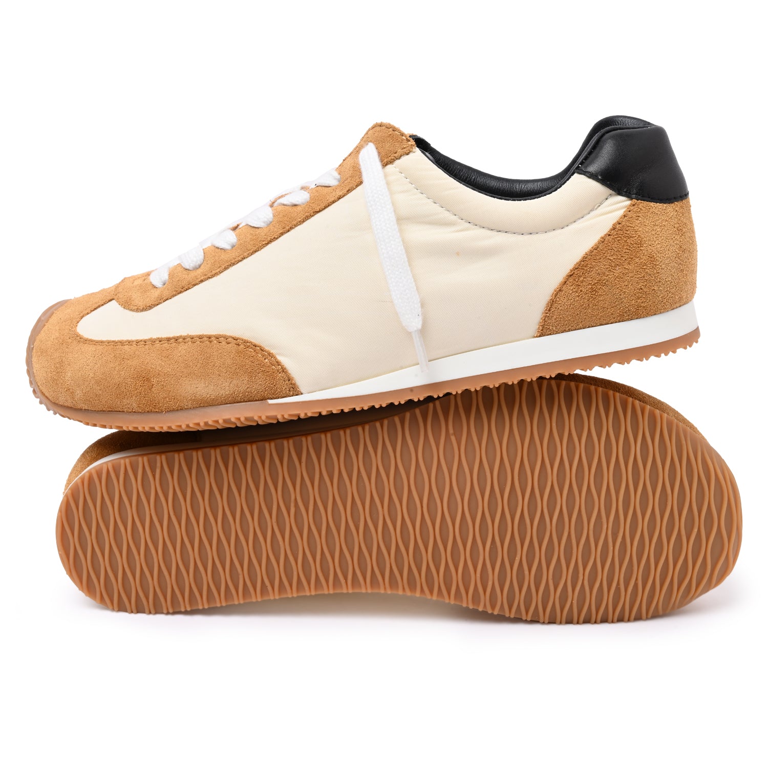 Clean Beige Sneakers for Women
