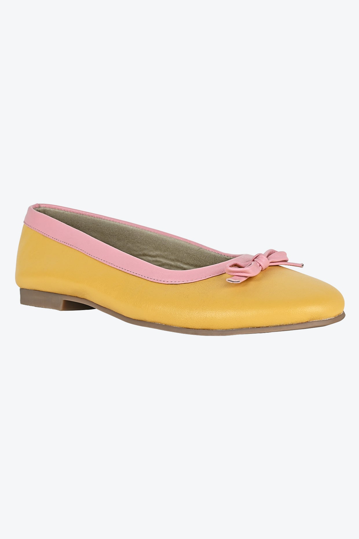 Yellow and Pink Ballerina