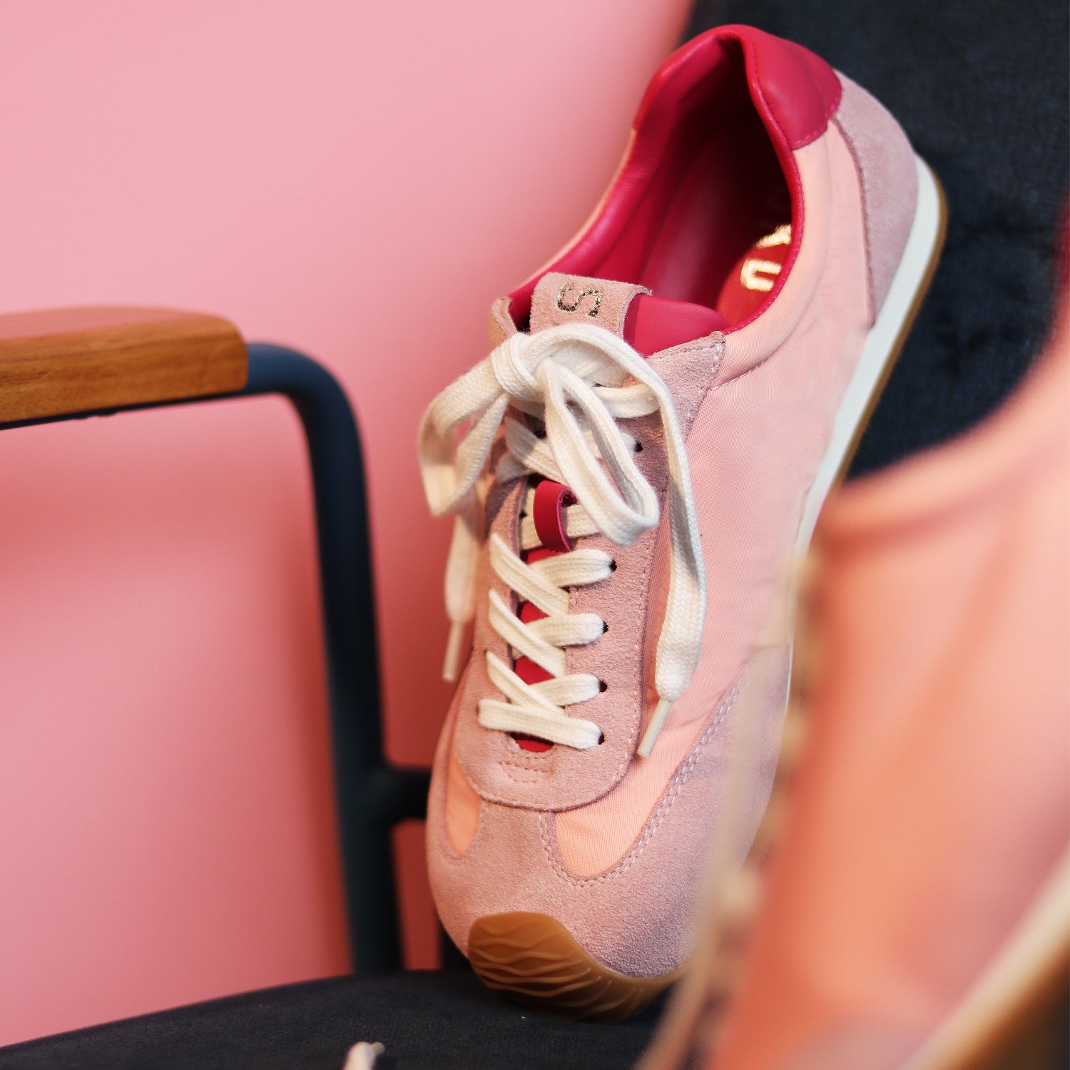 Clean Pink Sneakers for Women