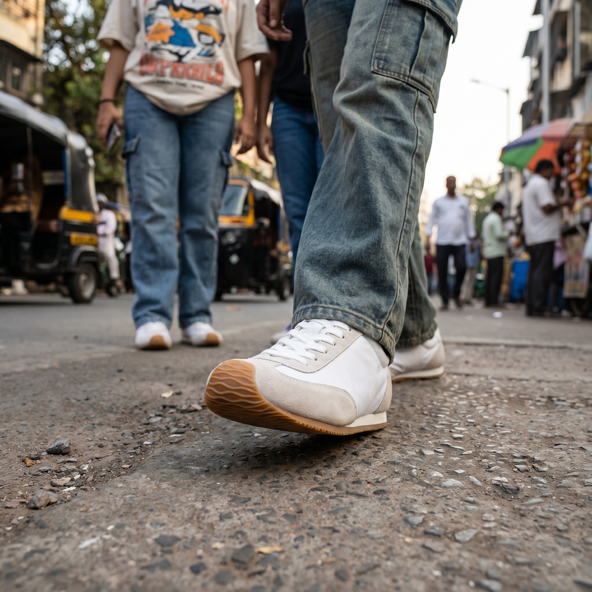 Clean Sneakers in White