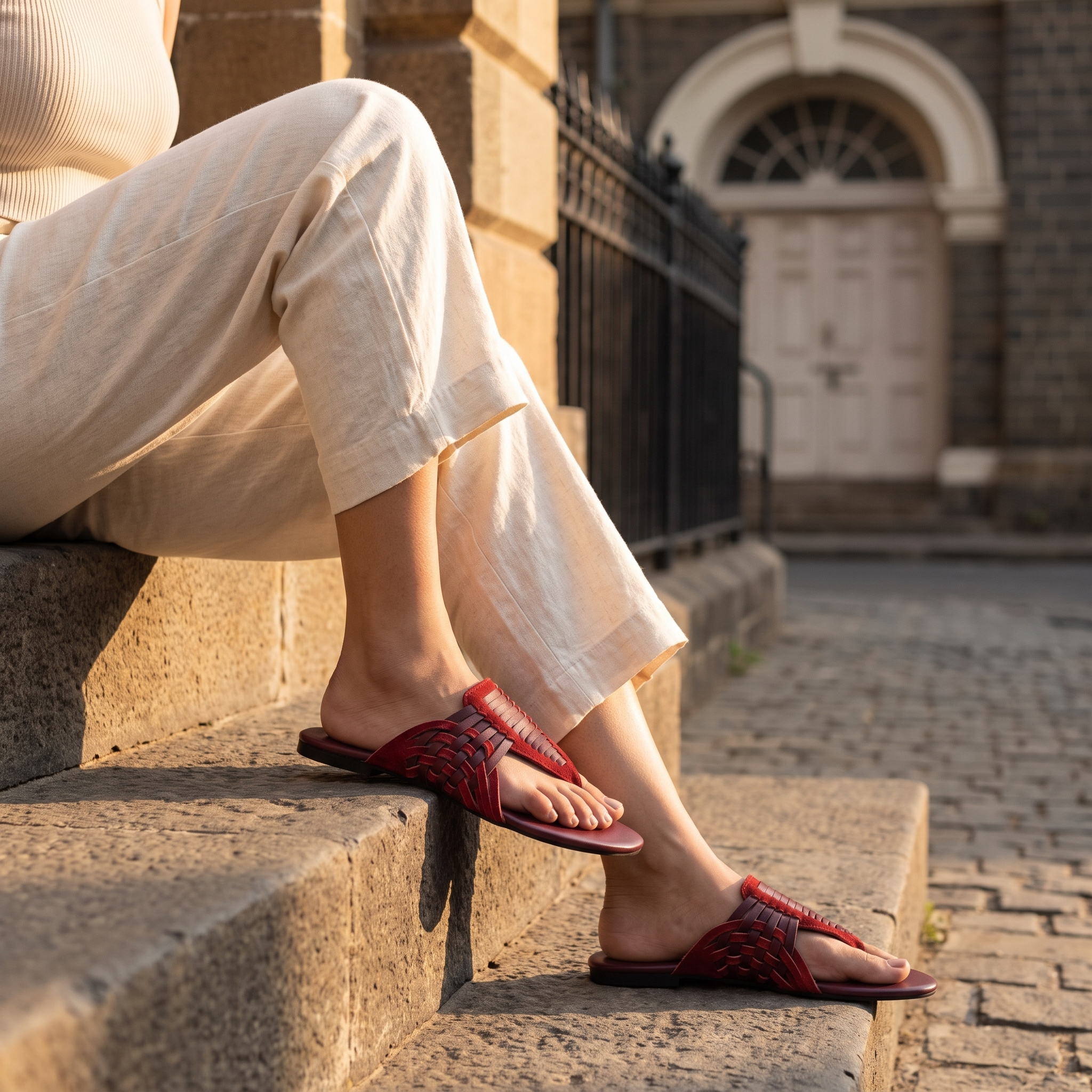 Cordoba Woven Flats