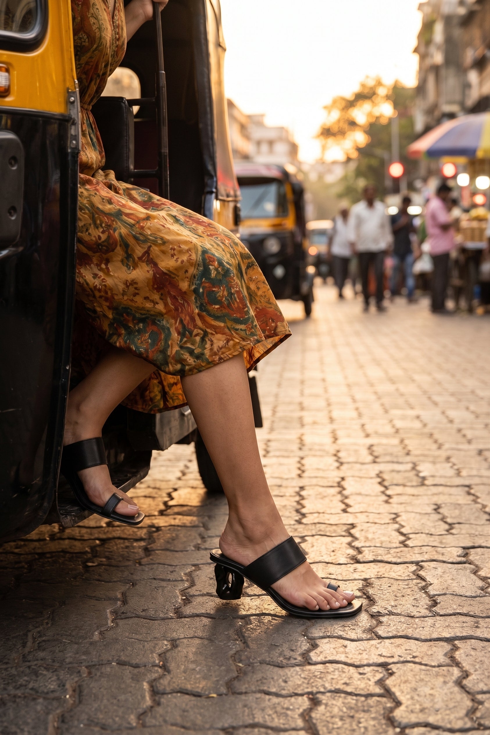 Dahlia Heels in Black