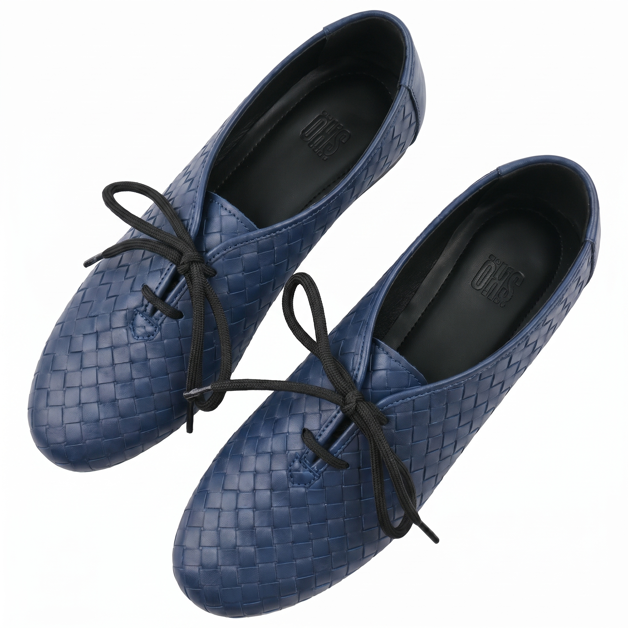 Freya in Blue Derby Shoes With For Women