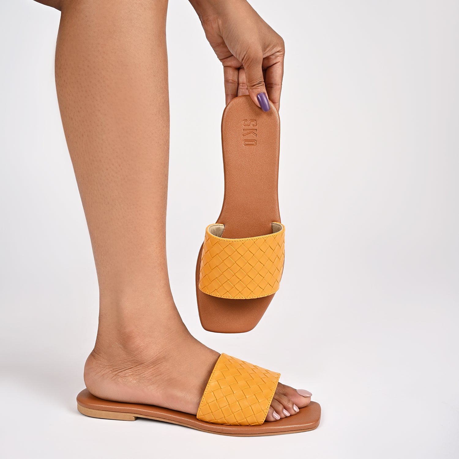 Patras Yellow Weave for Women