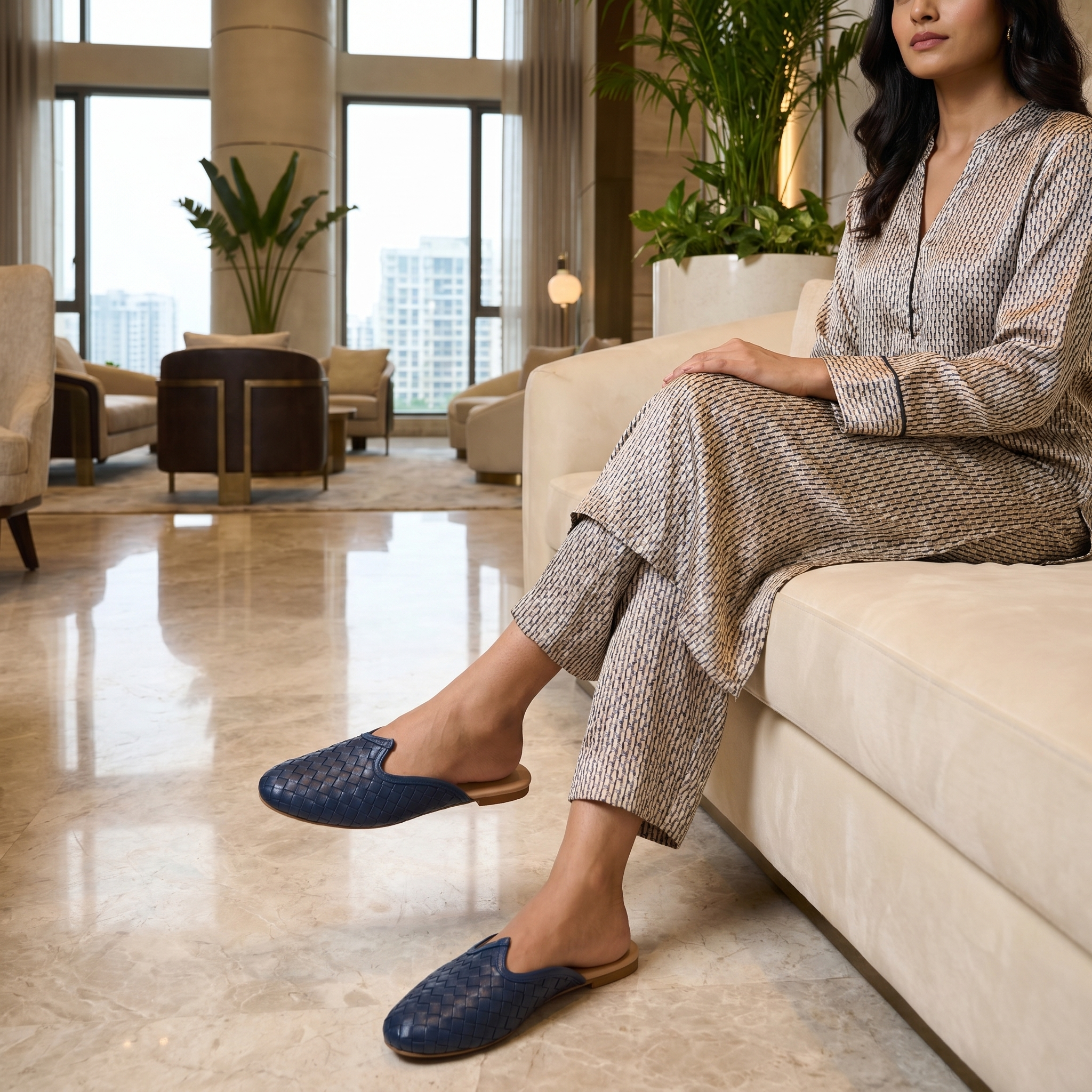 Rani Blue Flat