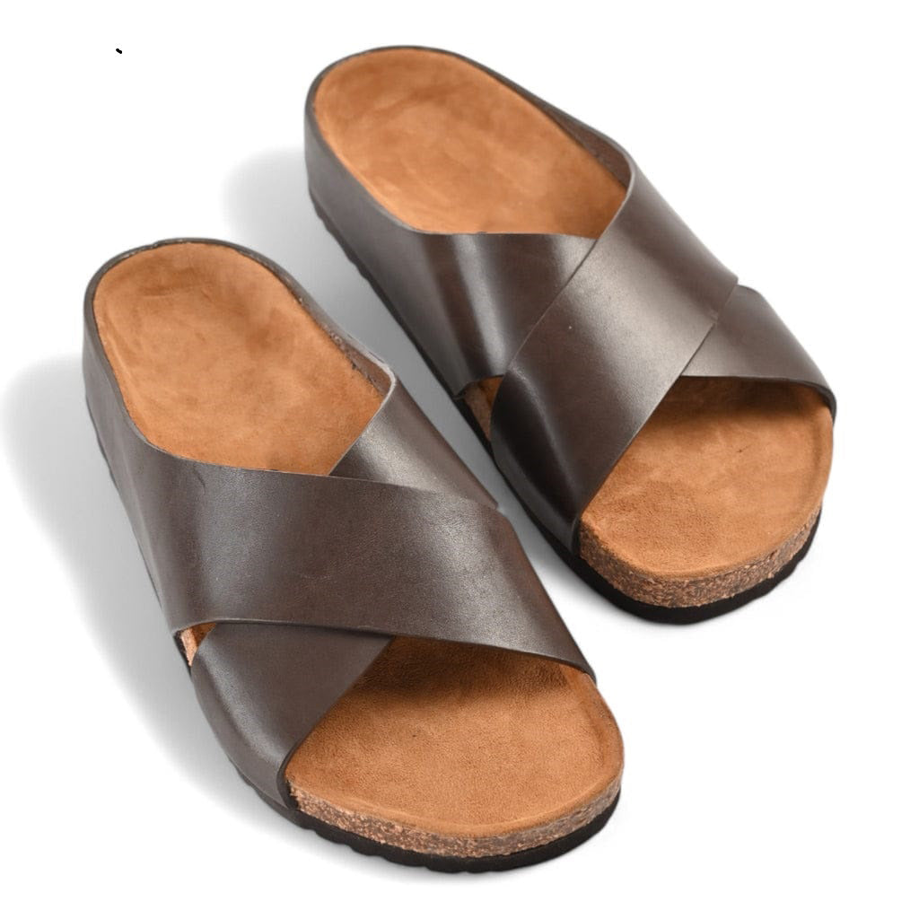 Aria in Brown Flats For Women