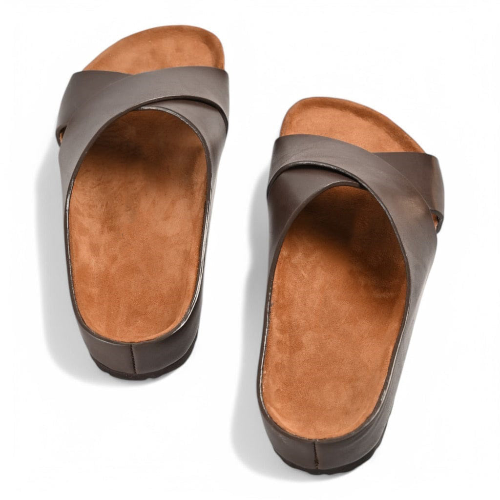 Aria in Brown Flats For Women