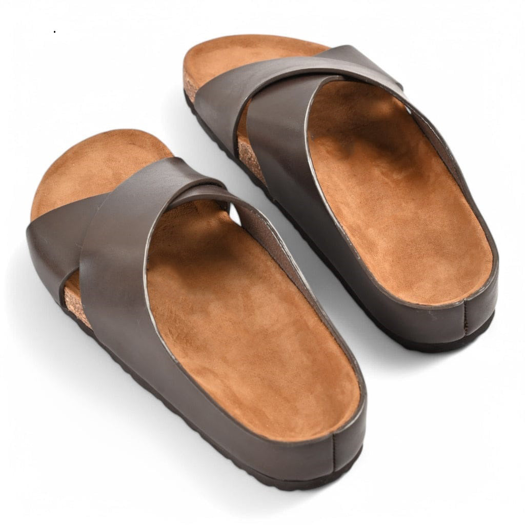 Aria in Brown Flats For Women