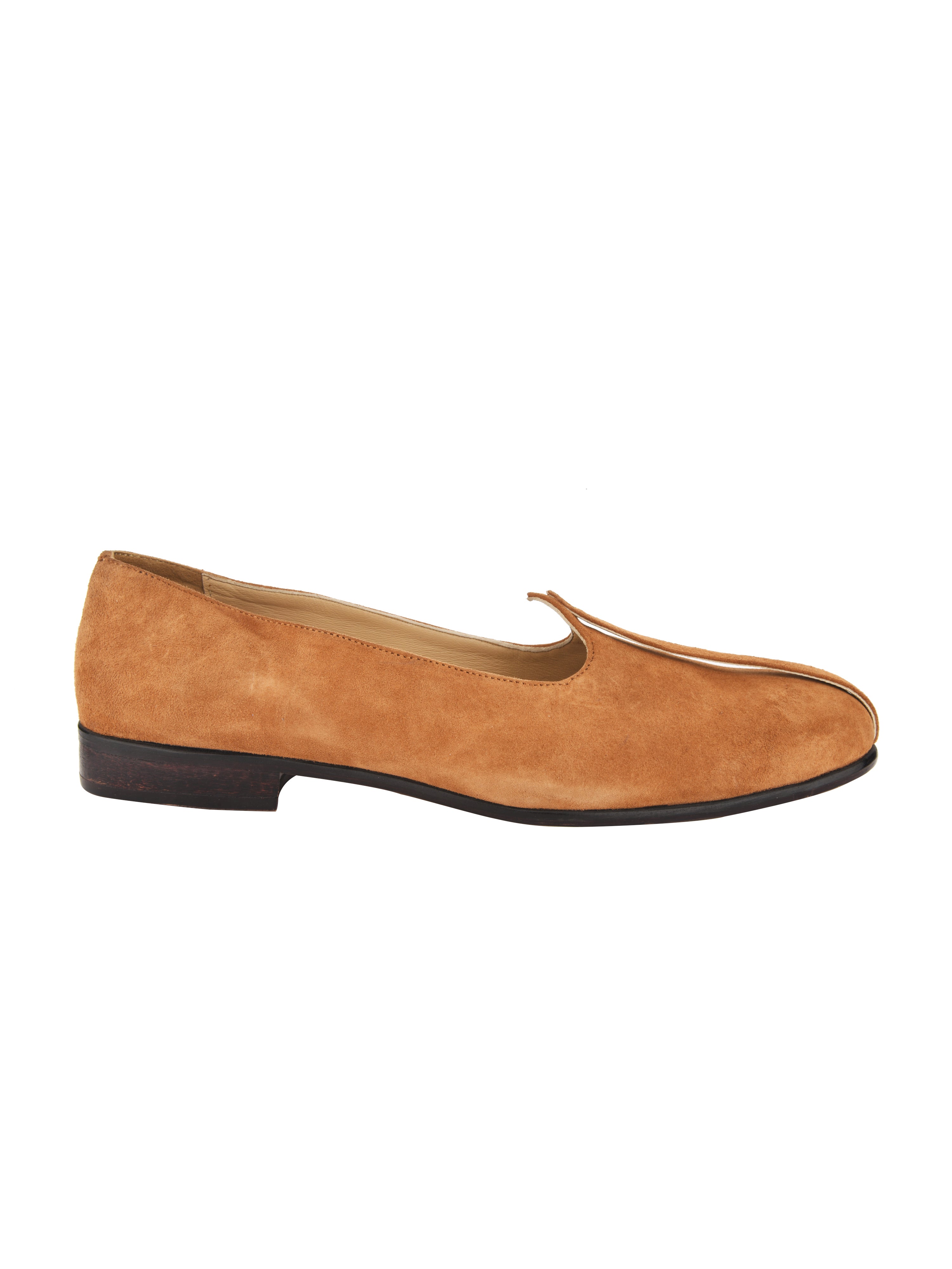 Tan Suede Mojris For Men