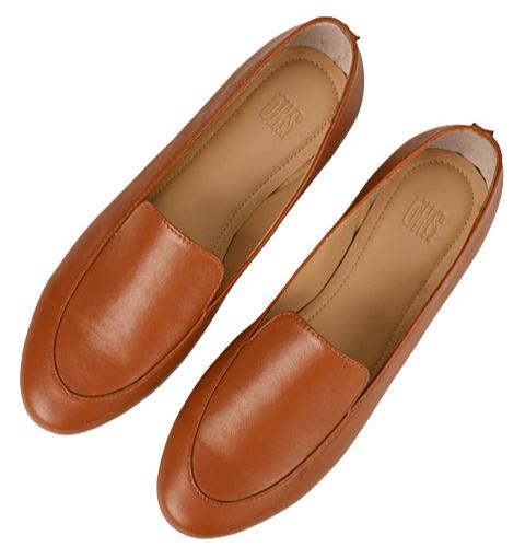 Olivia in Tan Loafers For Women