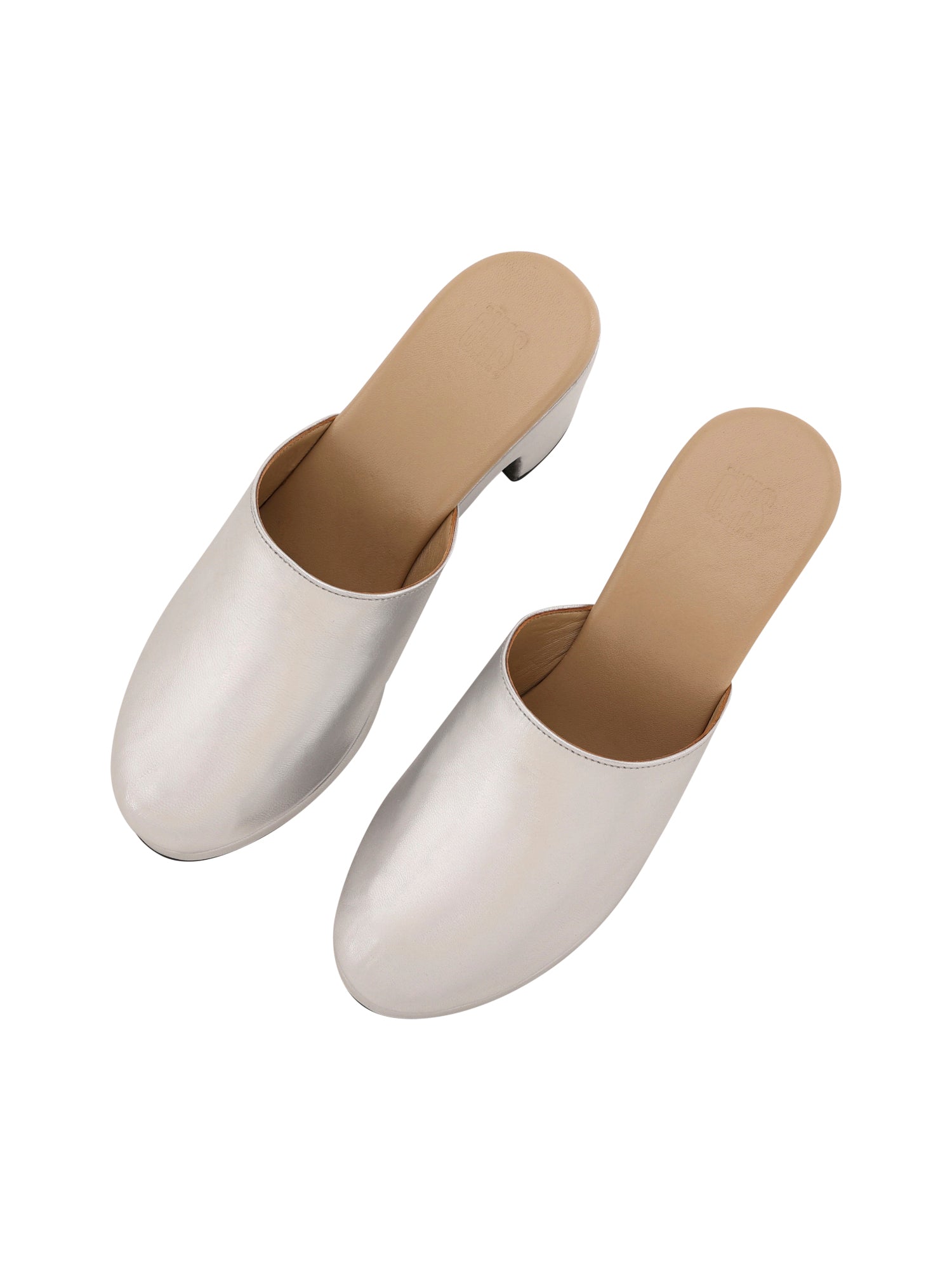 Marianne Silver Platform Heels For Women