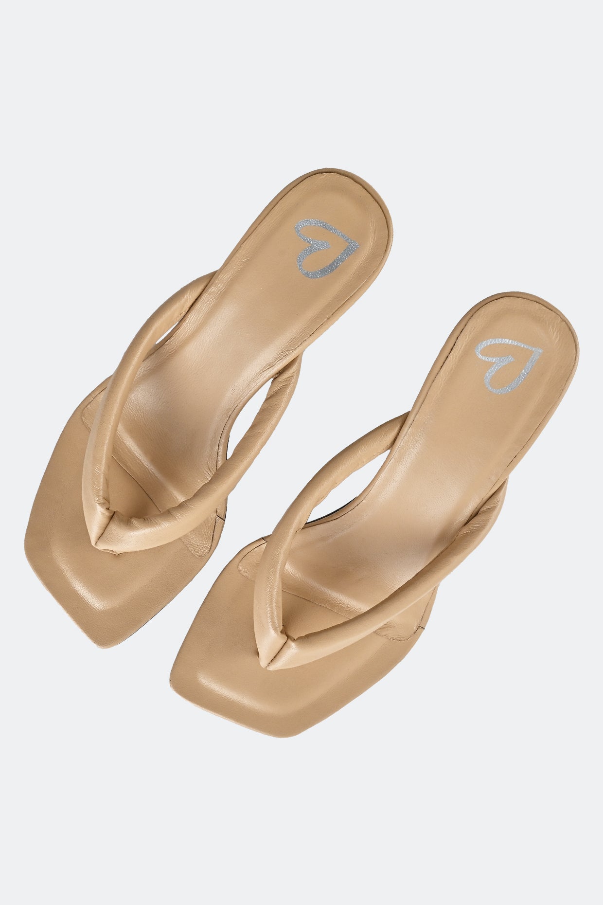Nude Thong Heels