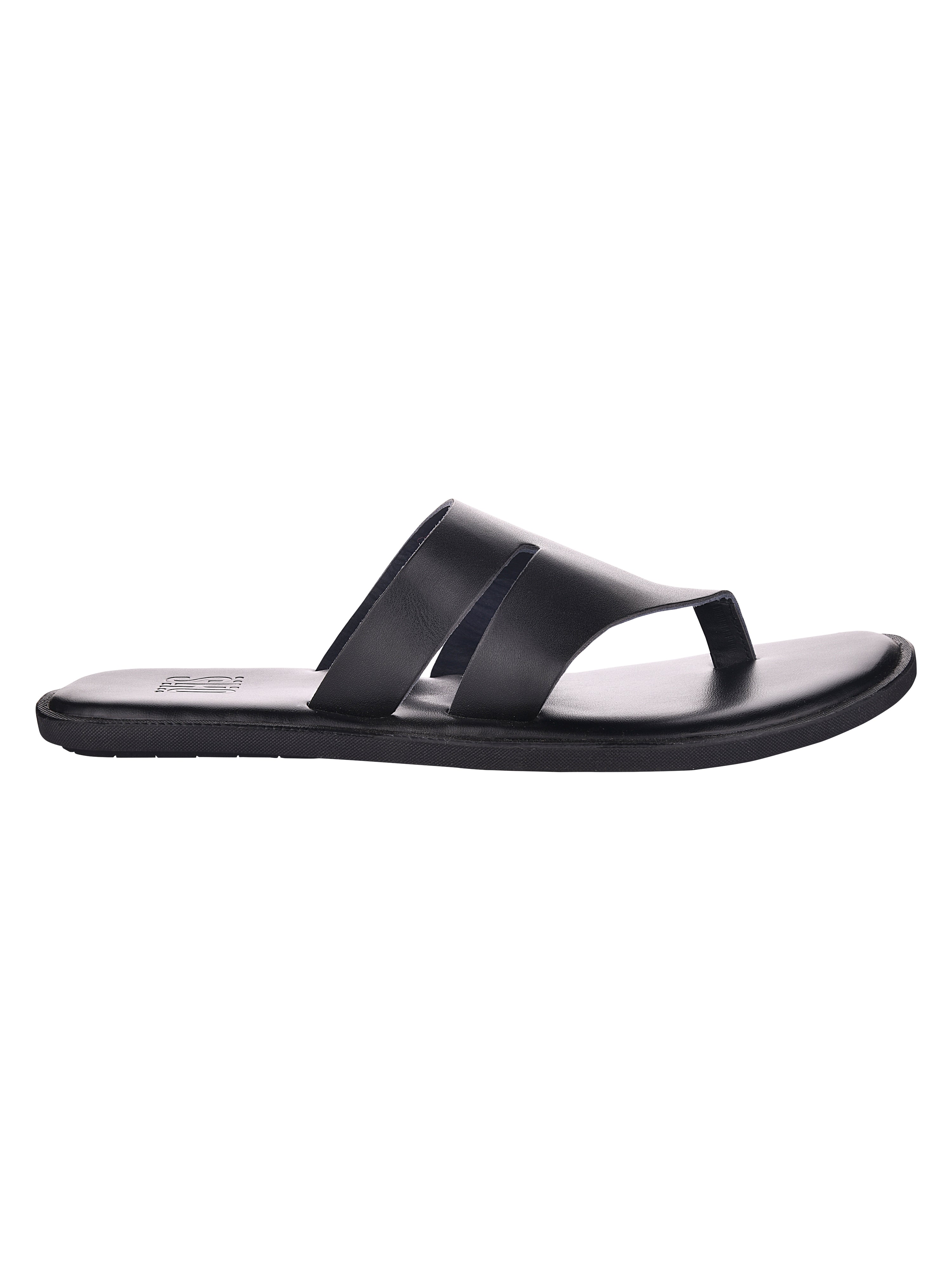 Naples Black Slippers For Men