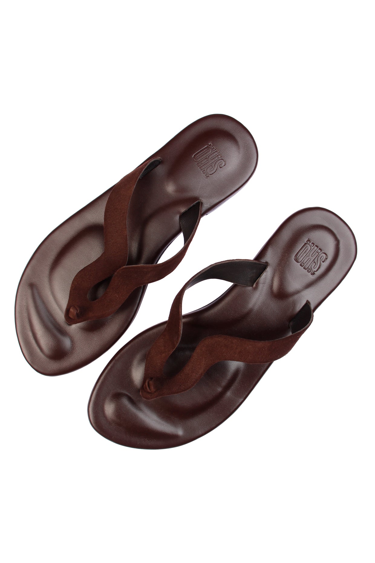 Janice Brown Flat Sandals For Women
